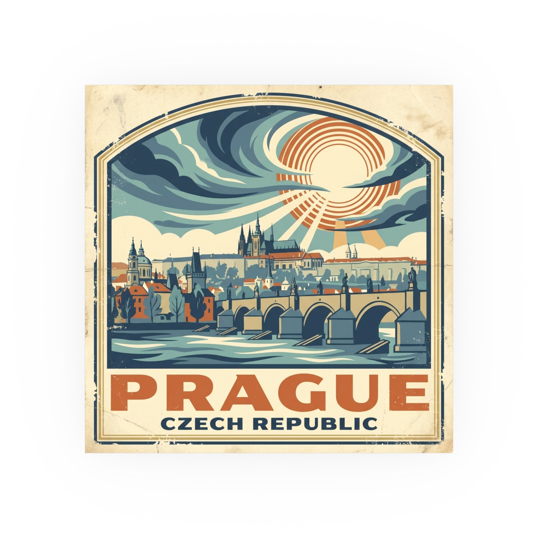 Prague Poster — Czech Republic