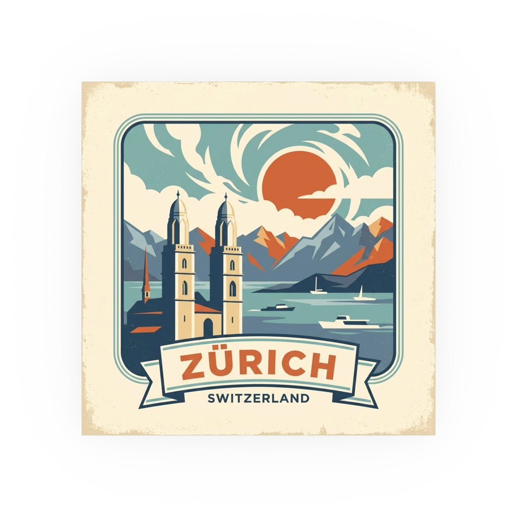 Zürich Poster — Switzerland