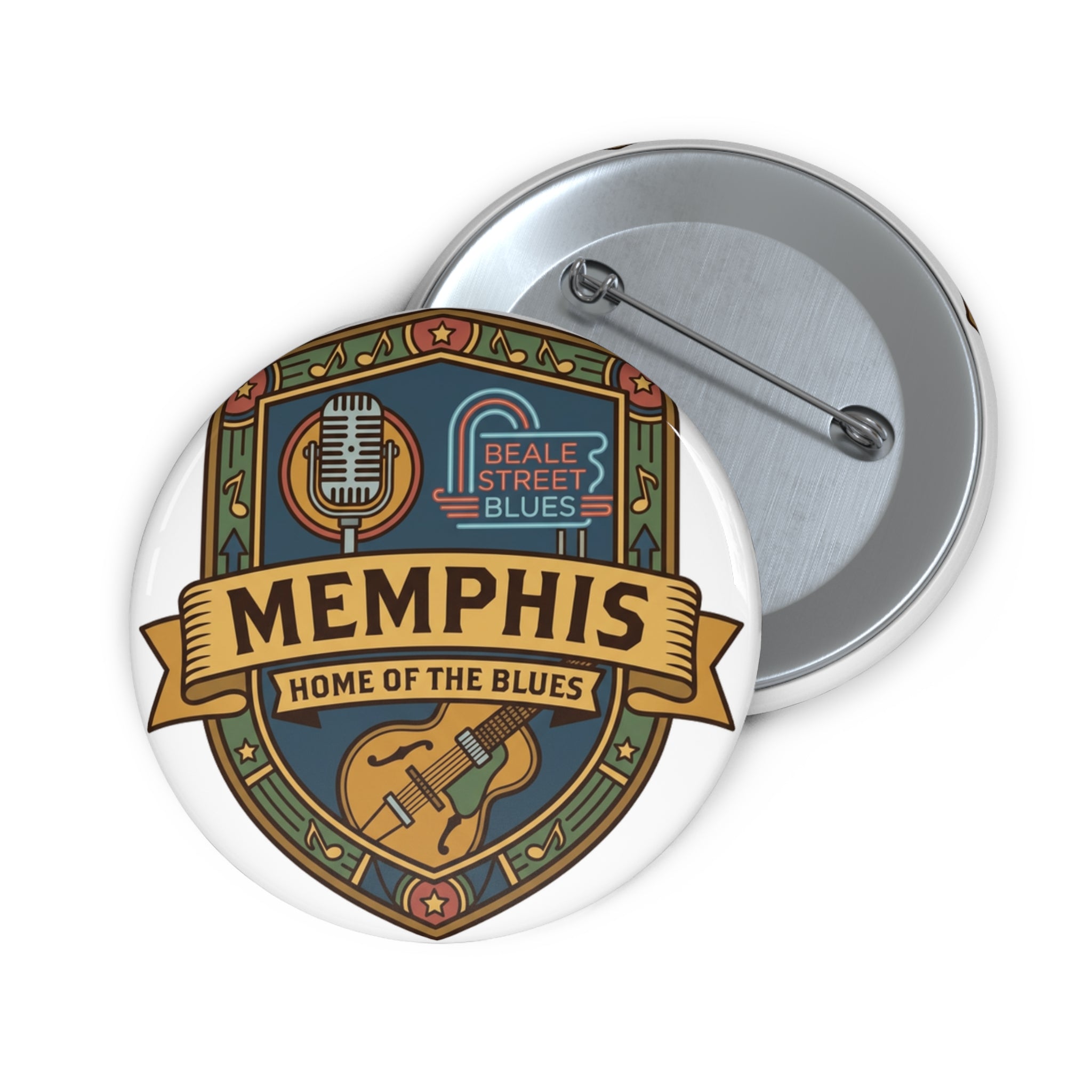 Memphis Pin — Home of the Blues