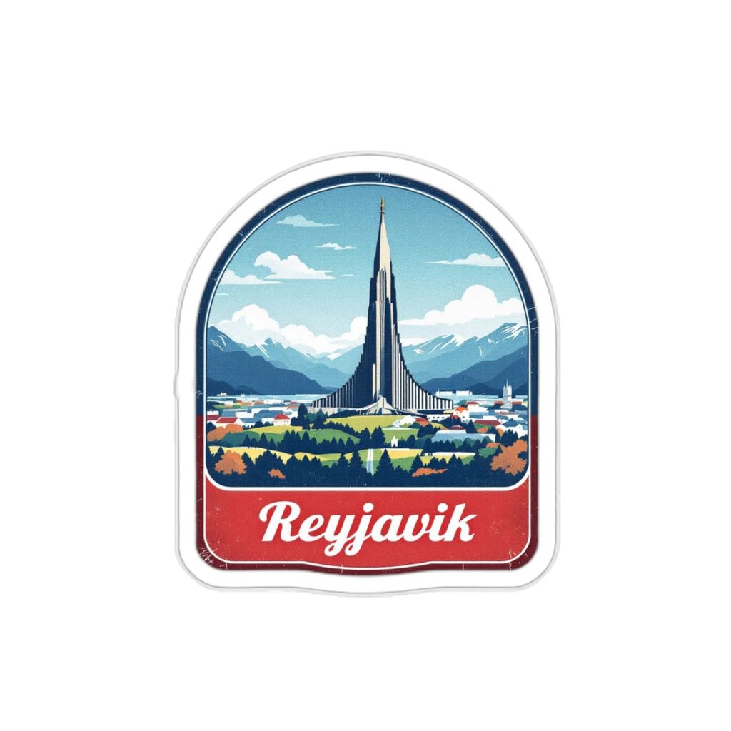 Reykjavik Sticker — Iceland