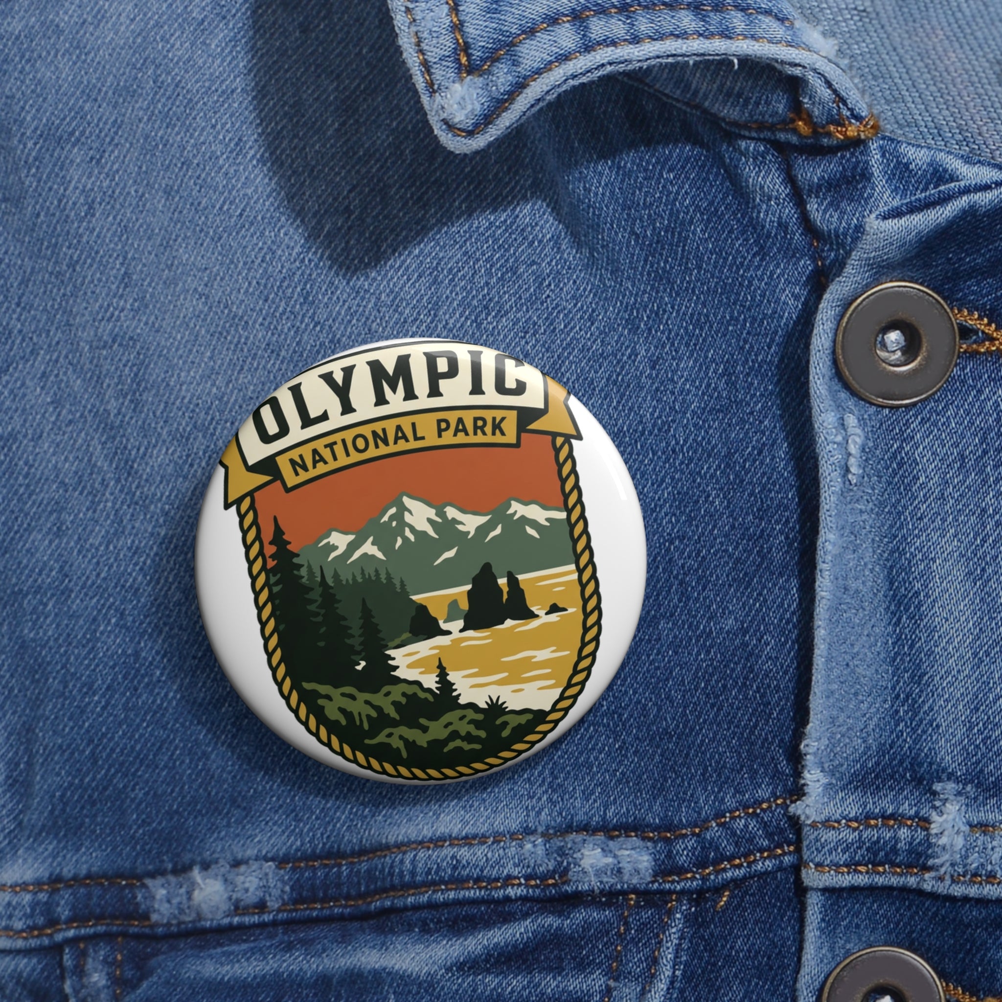 Olympic Pin — National Park