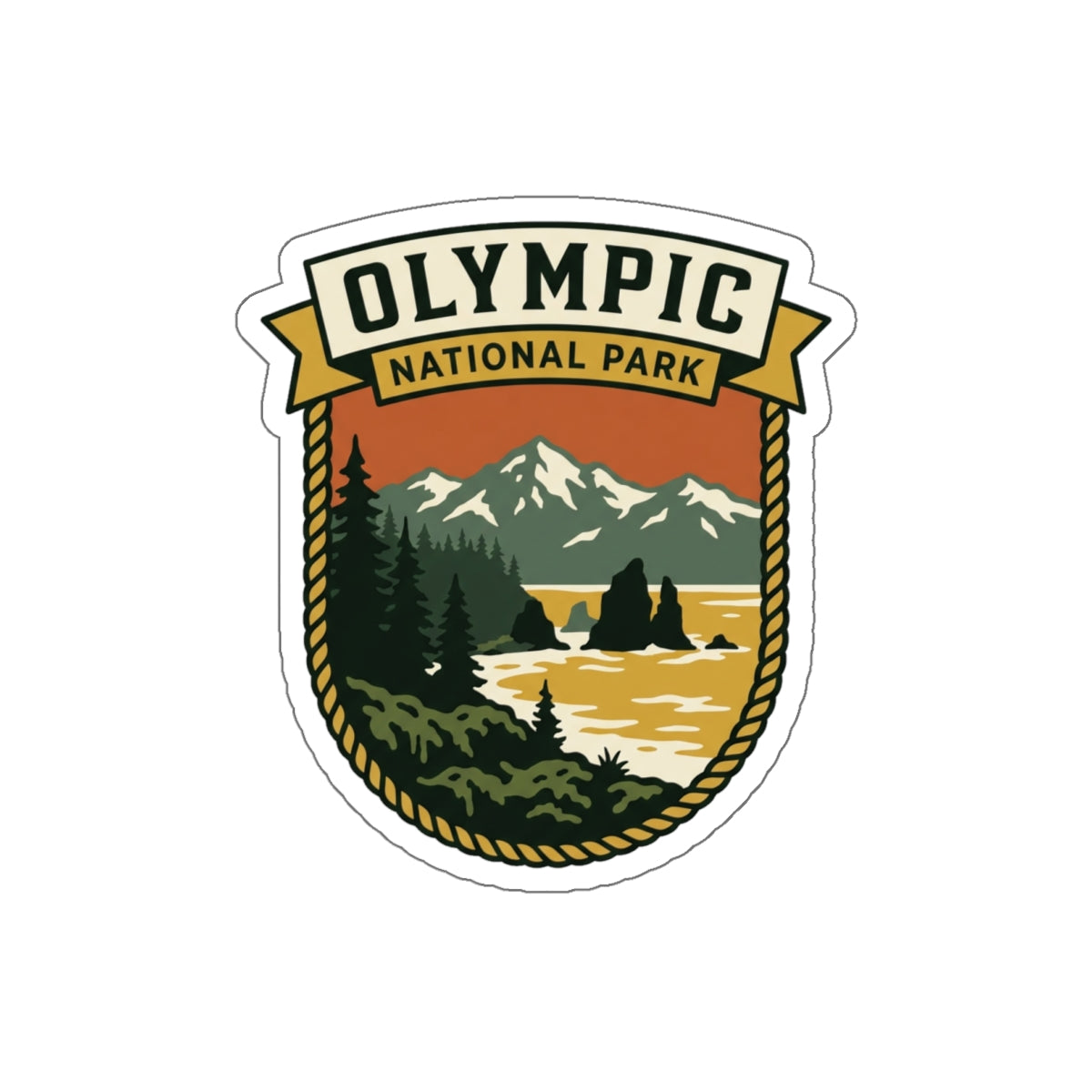 Olympic Sticker — National Park