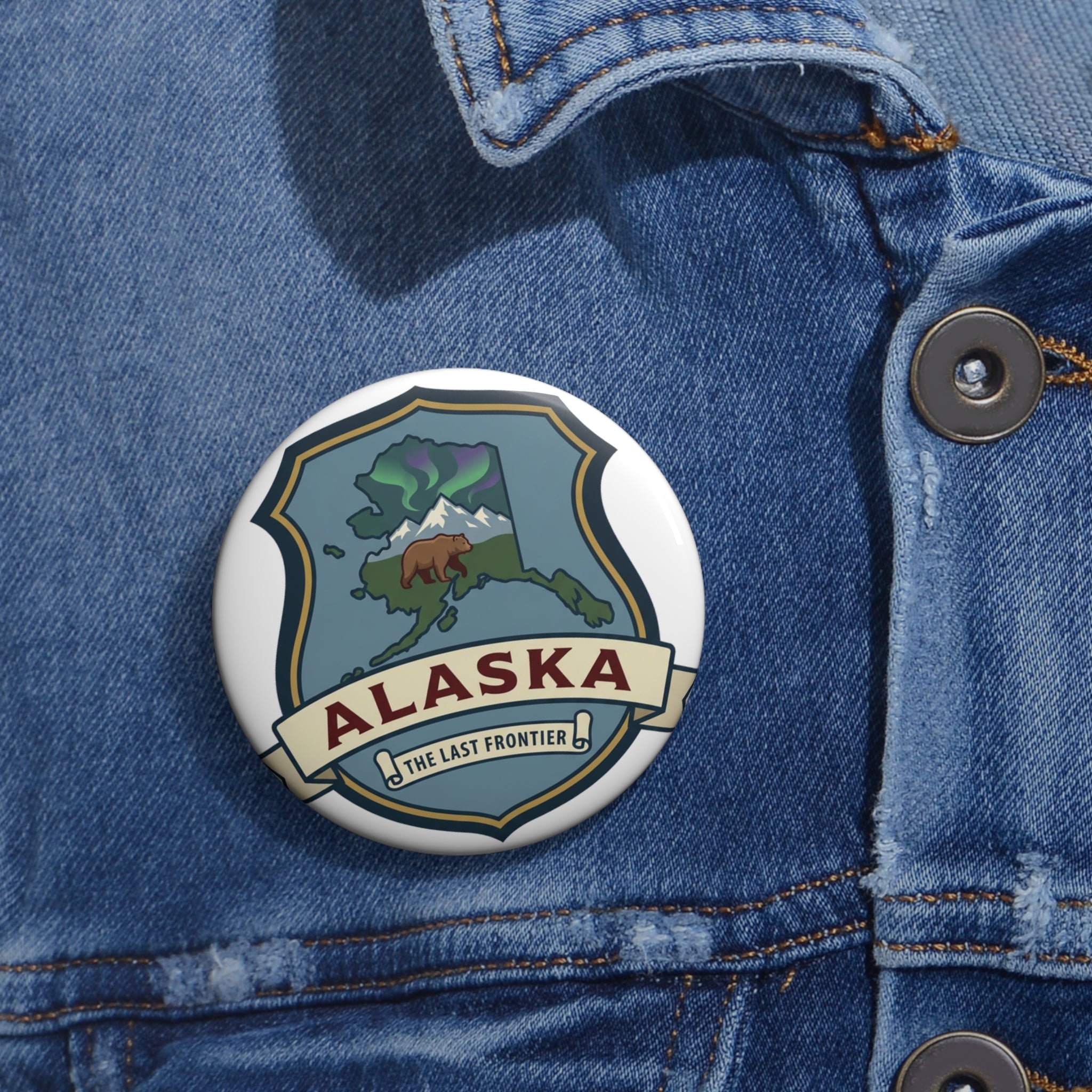 Alaska Pin — The Last Frontier