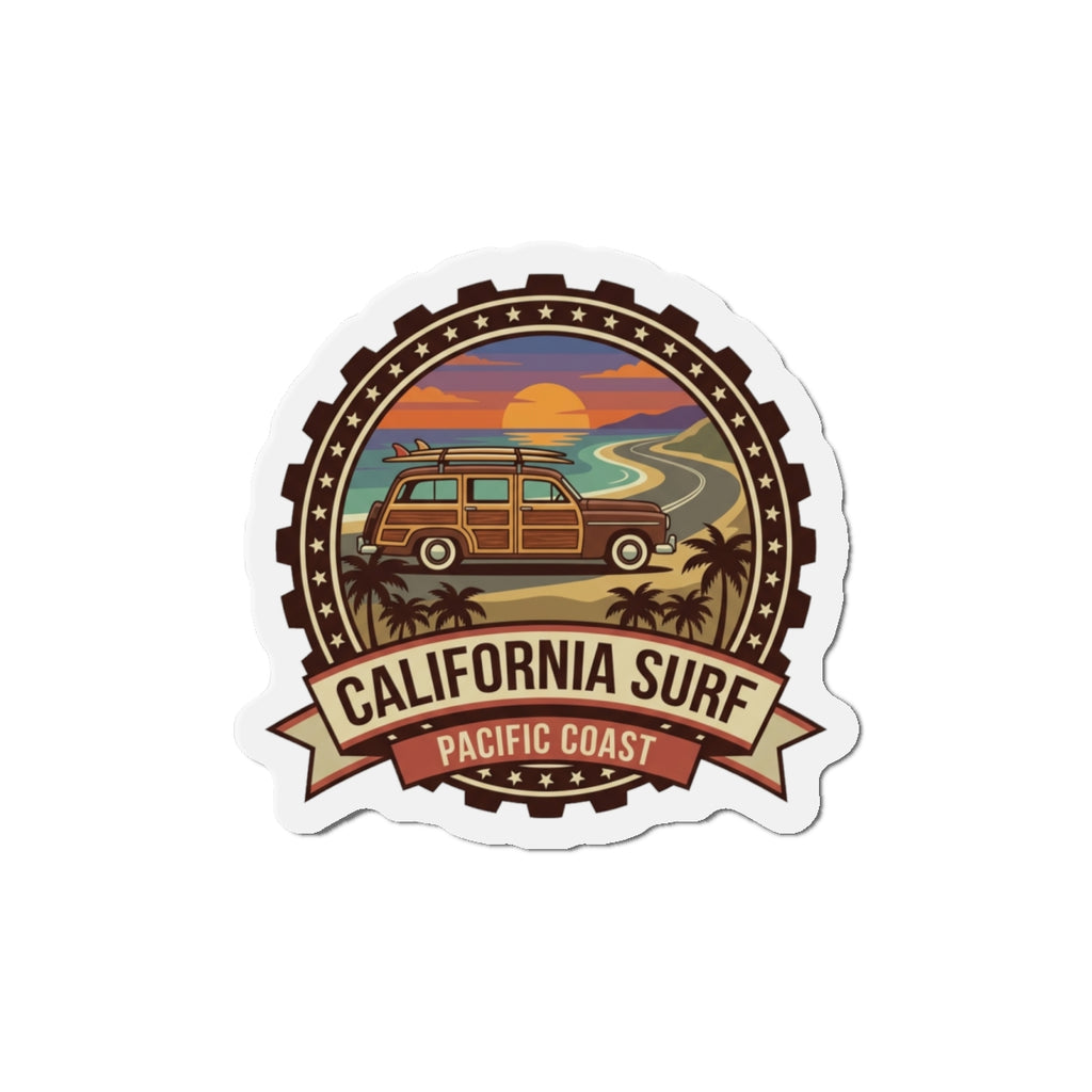 California Surf Magnet — Pacific Coast