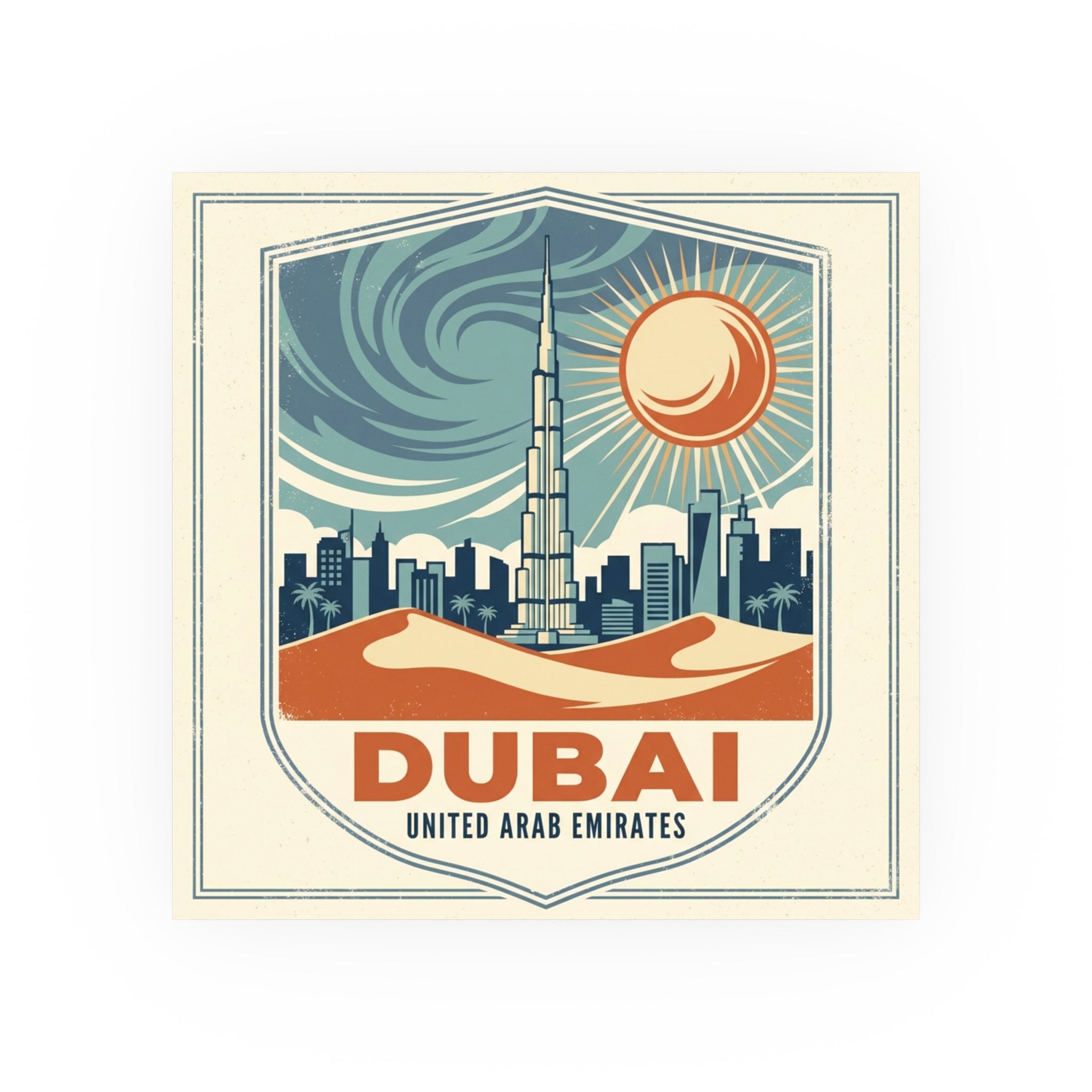 Dubai Poster — United Arab Emirates