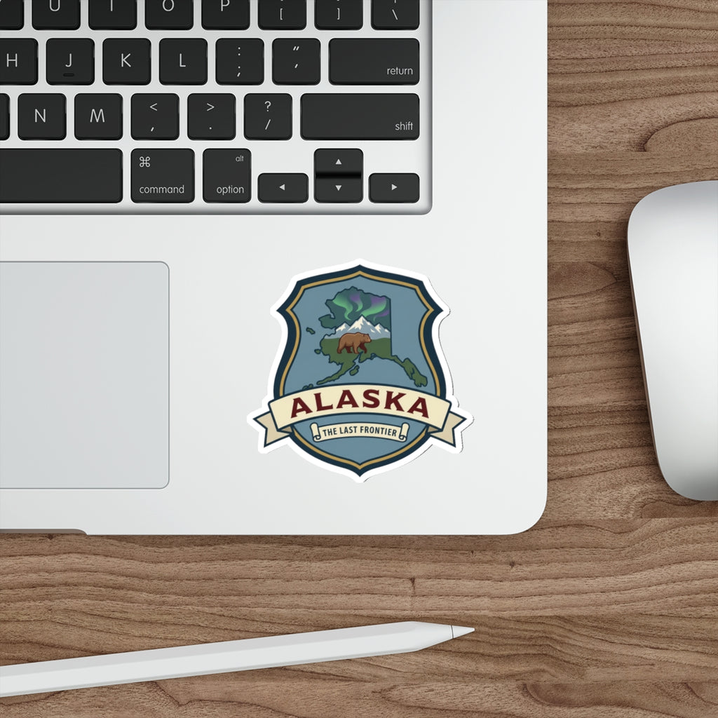 Alaska Sticker — The Last Frontier