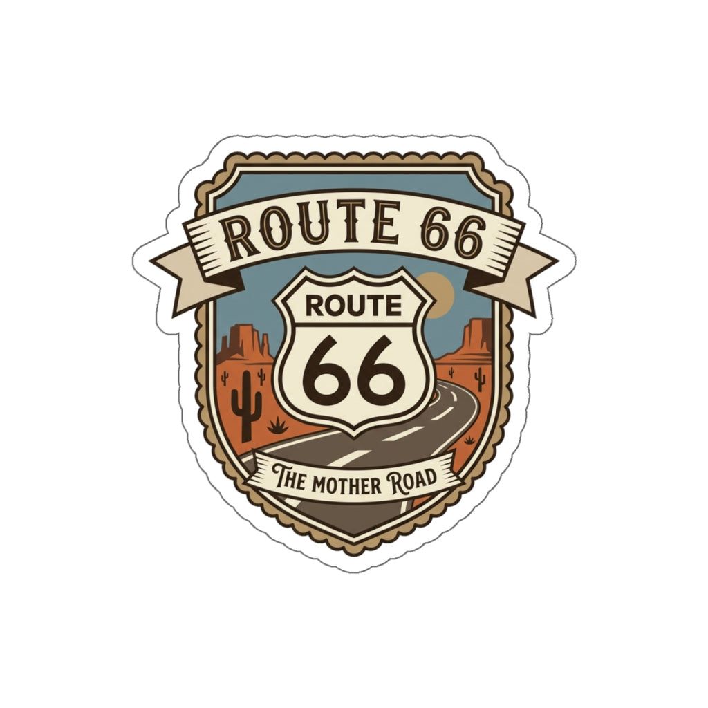 Route 66 Sticker — The Mother Road