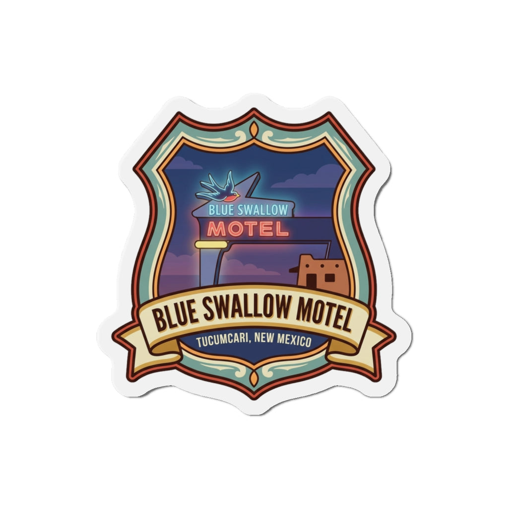 Blue Swallow Motel Magnet — Tucumcari, New Mexico