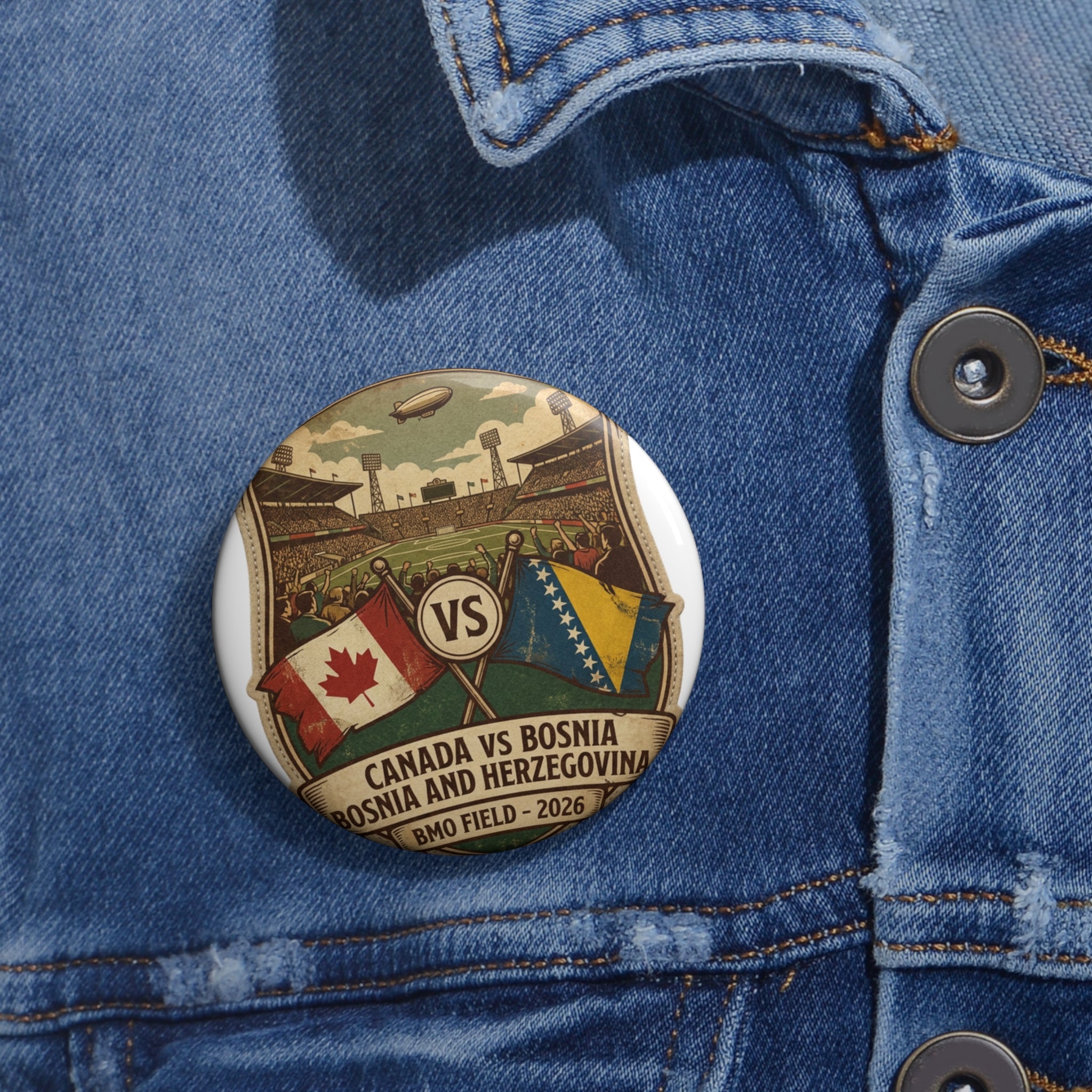 Canada vs Bosnia & Herzegovina Pin — BMO Field