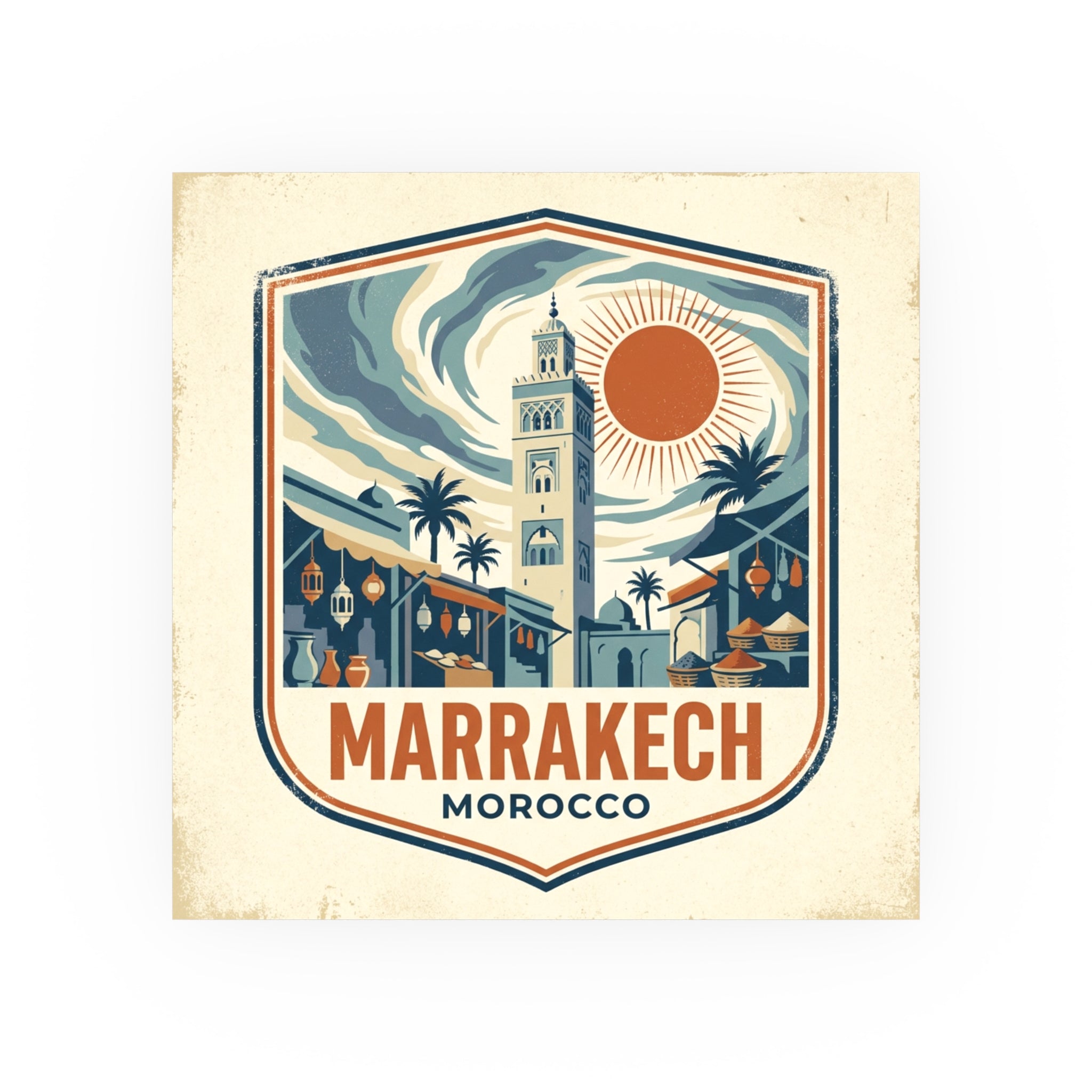 Marrakech Poster — Morocco