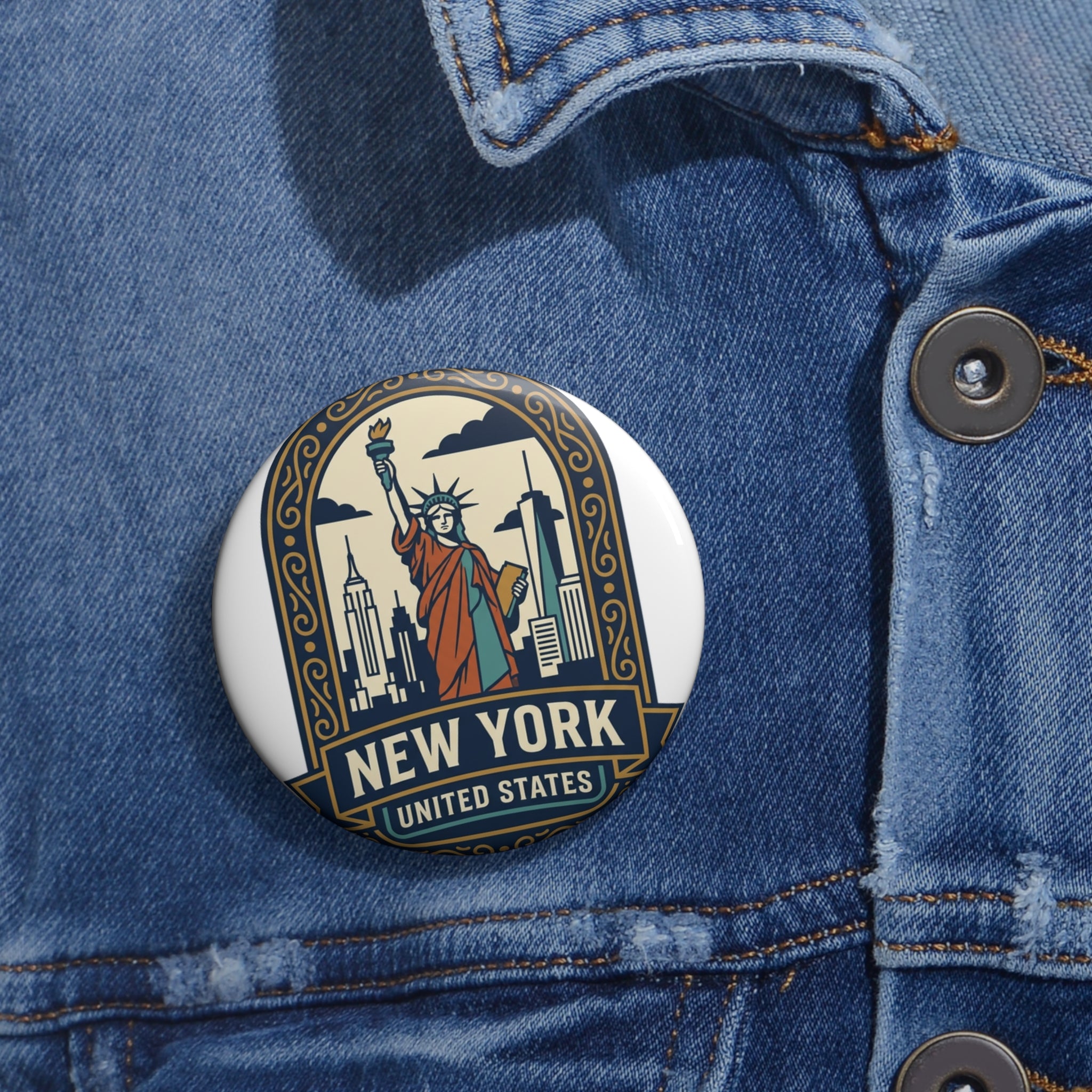 New York Pin — United States