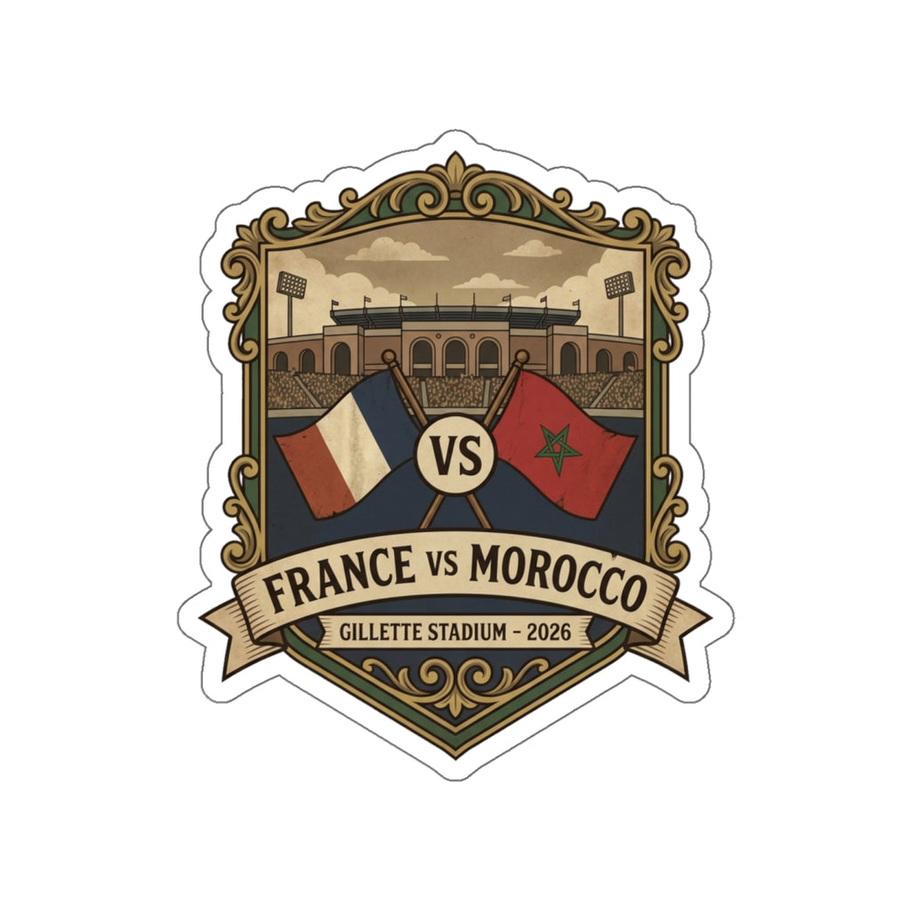 France vs Morocco Sticker — World Cup 2026