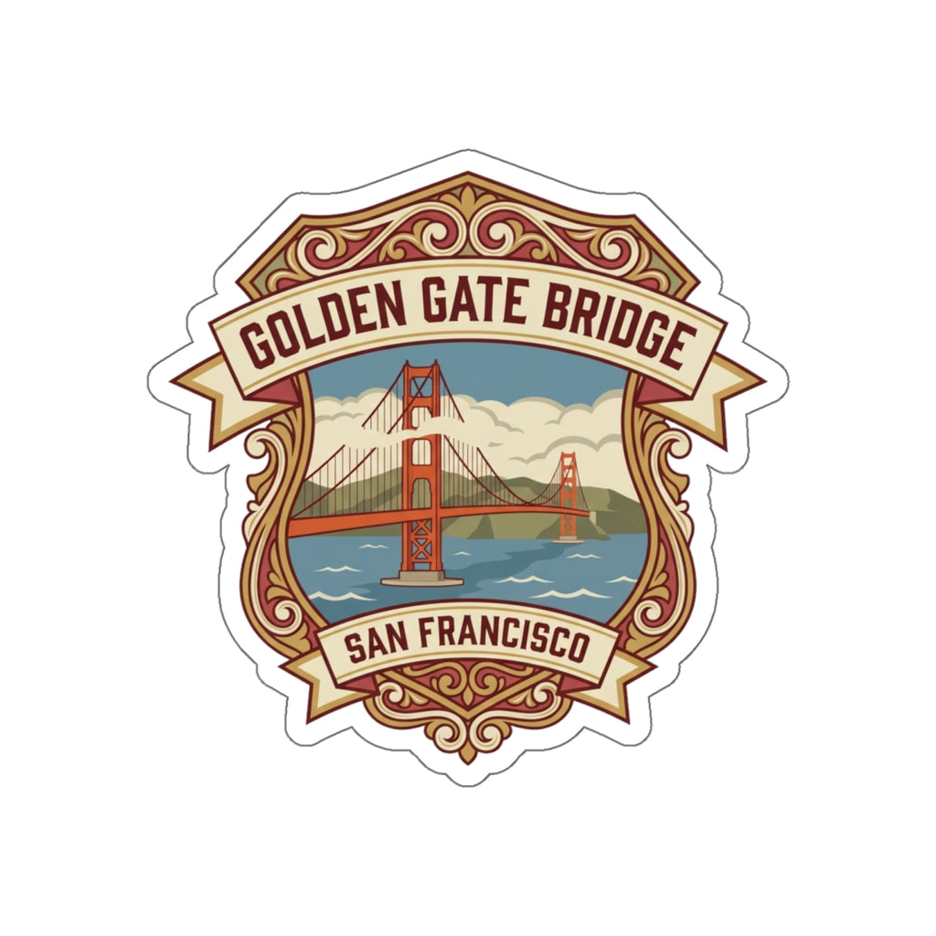 Golden Gate Bridge Sticker — San Francisco