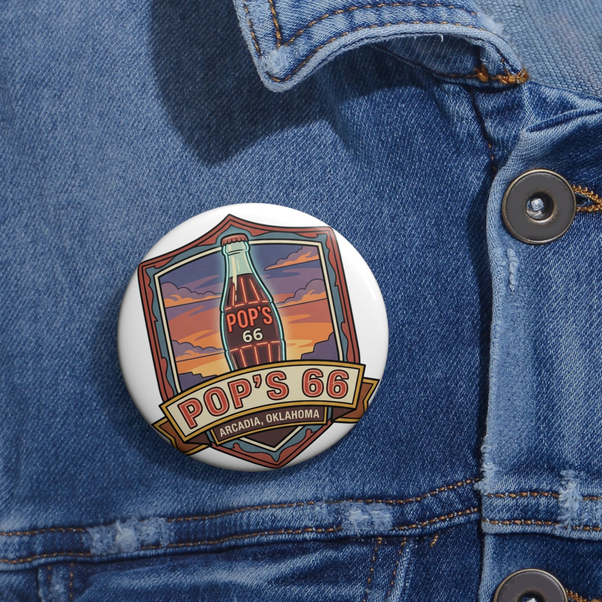 Pop's 66 Pin — Arcadia, Oklahoma
