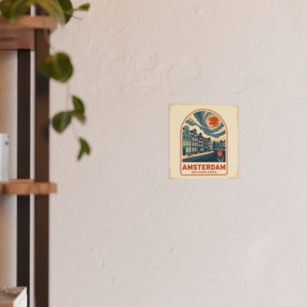 Amsterdam Poster — Netherlands