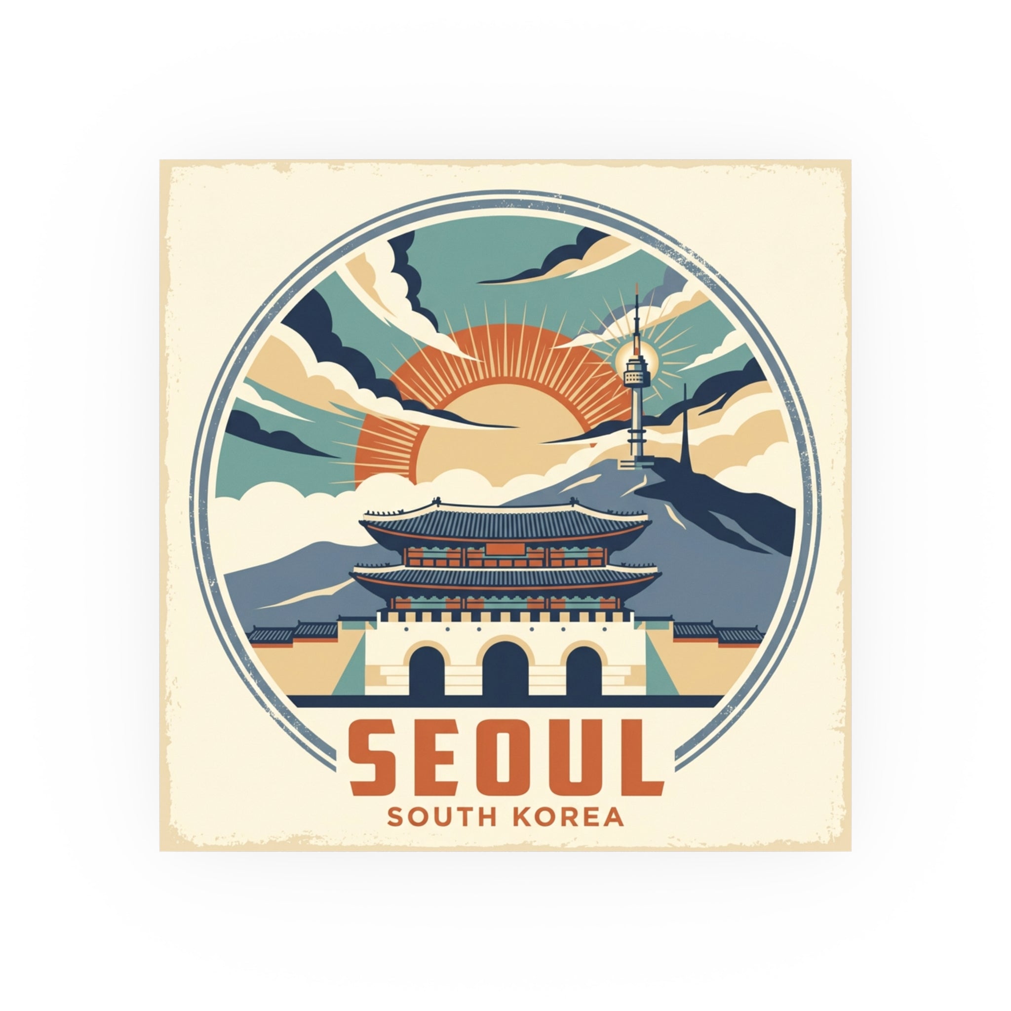 Seoul Poster — South Korea