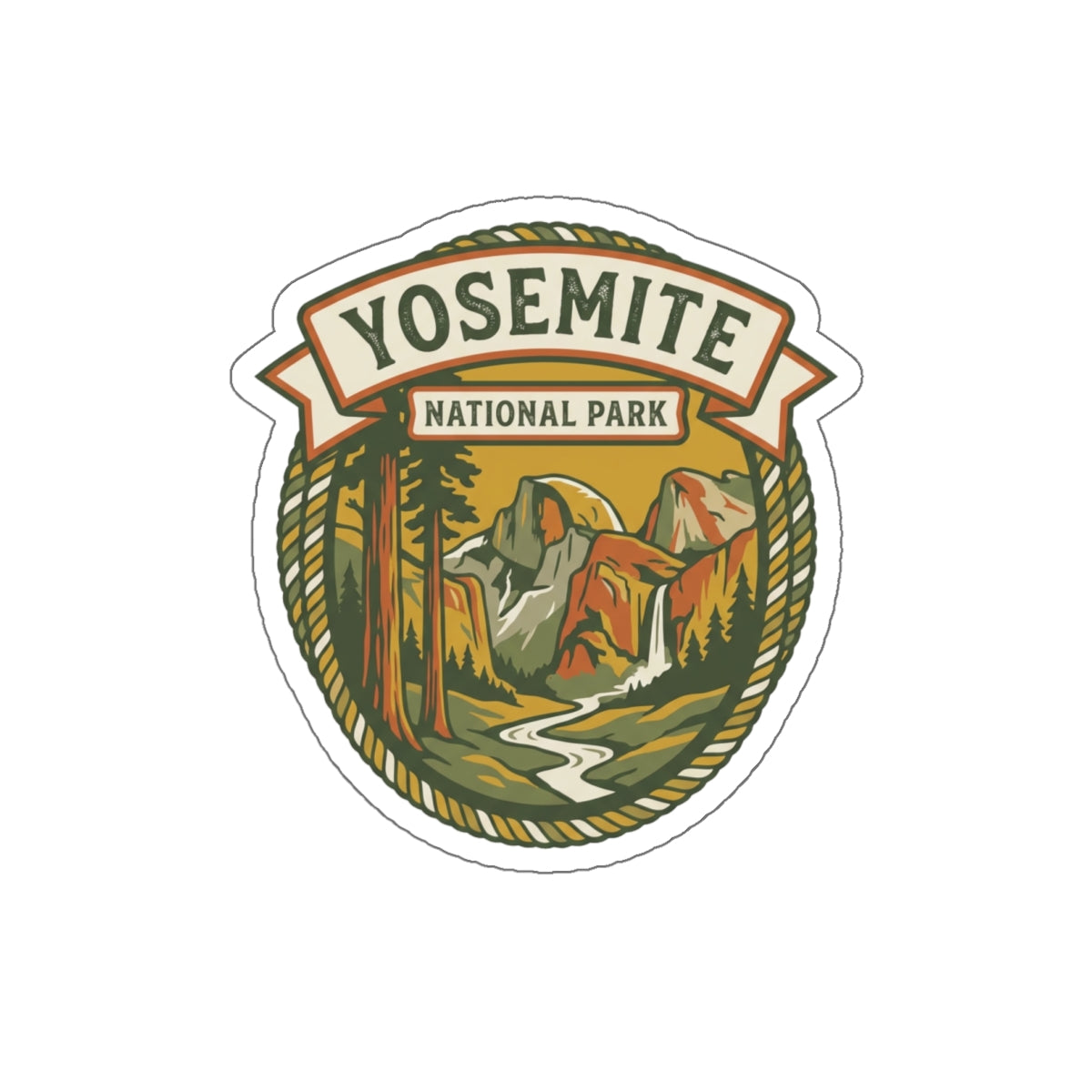 Yosemite Sticker — National Park