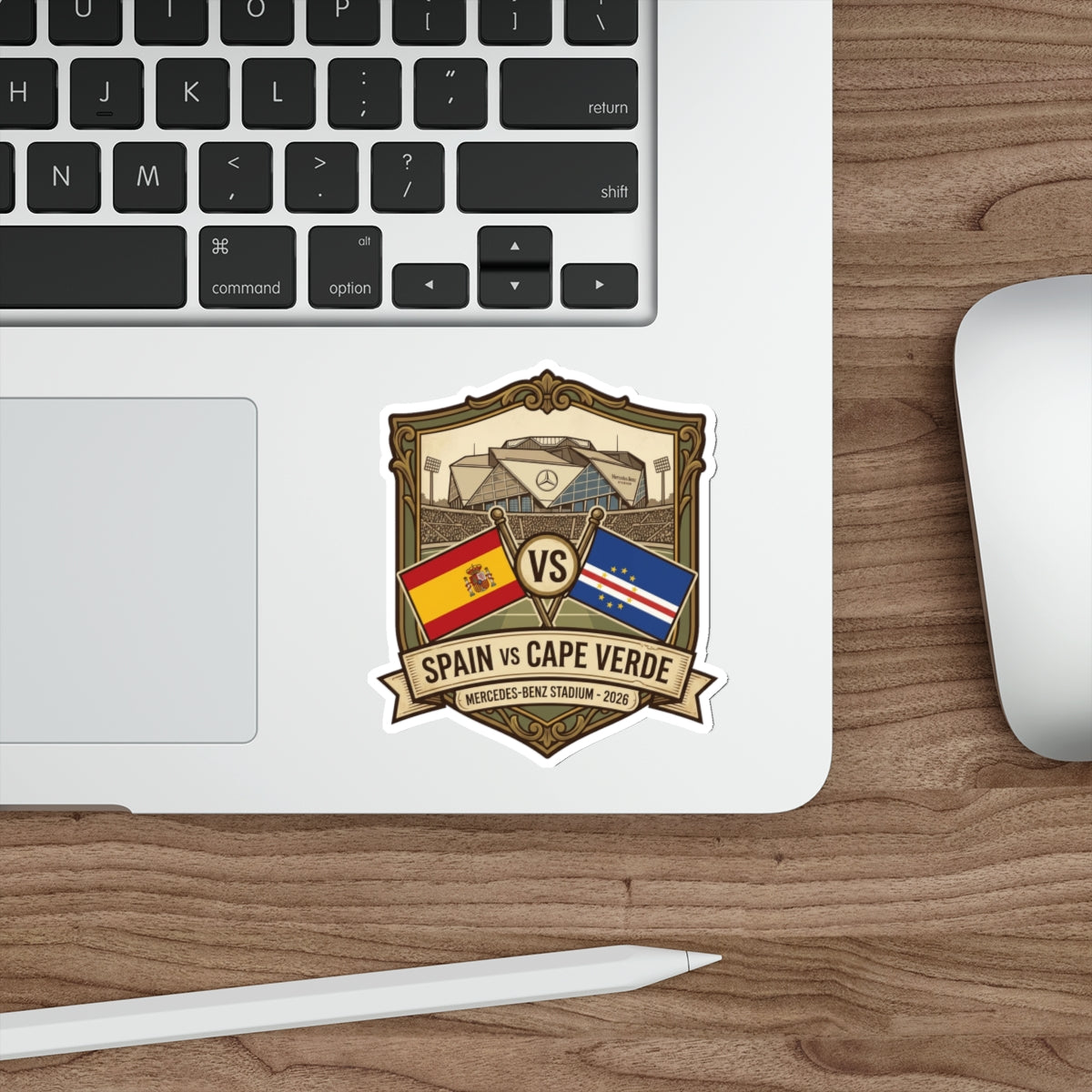 Spain vs Cape Verde Sticker — World Cup 2026