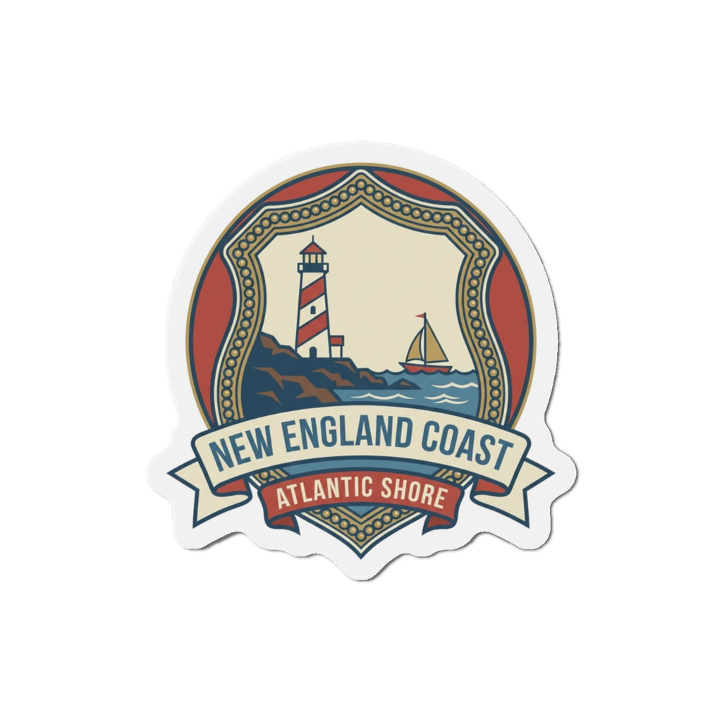 New England Coast Magnet — Atlantic Shore