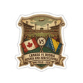 Canada vs Bosnia & Herzegovina Sticker — World Cup 2026