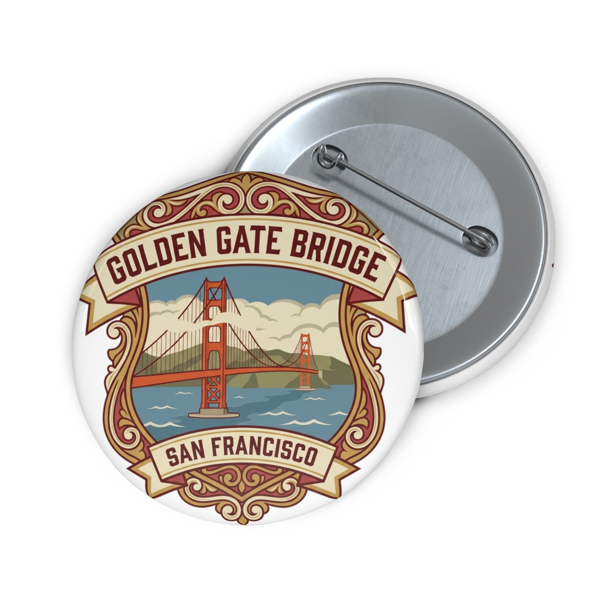 Golden Gate Bridge Pin — San Francisco