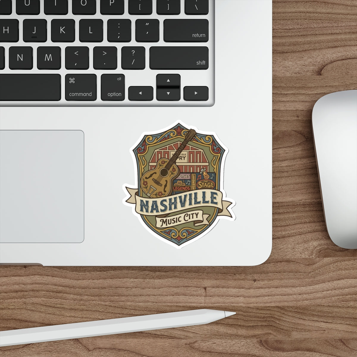 Nashville Sticker — Music City