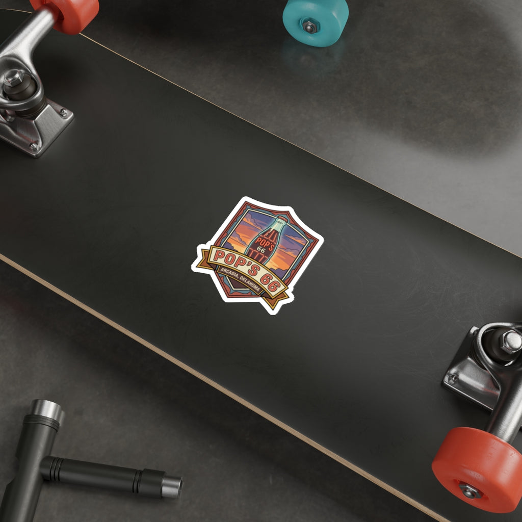 Pop's 66 Sticker — Arcadia, Oklahoma