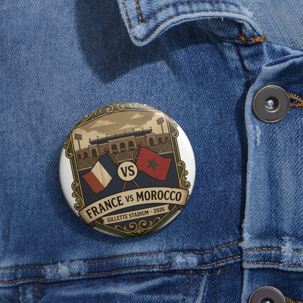 France vs Morocco Pin — Gillette Stadium
