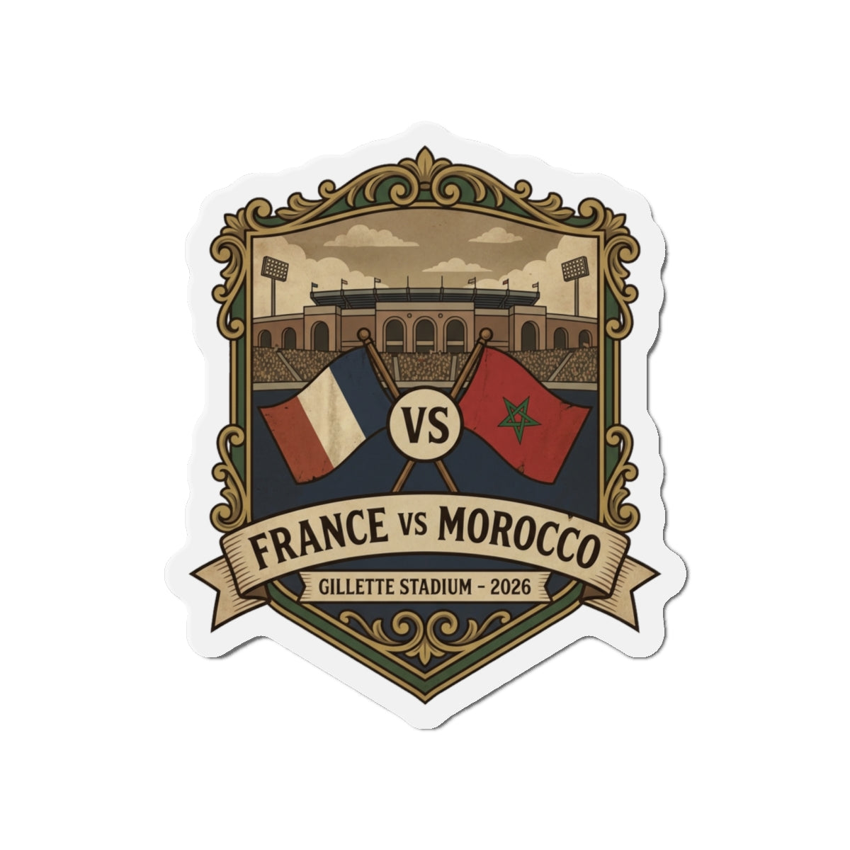 France vs Morocco Magnet — World Cup 2026