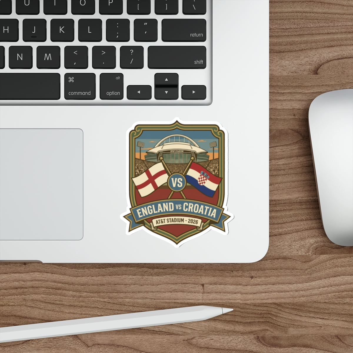 England vs Croatia Sticker — World Cup 2026
