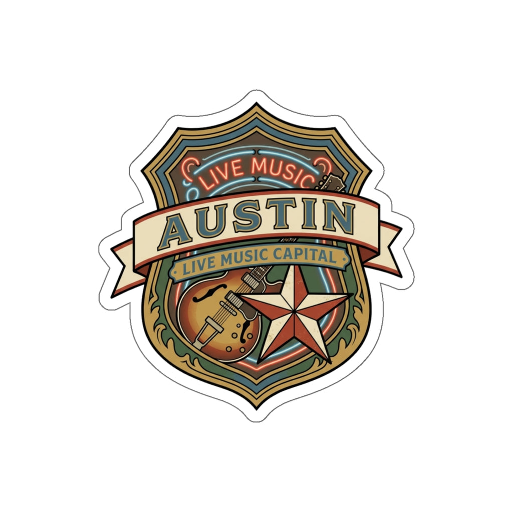 Austin Sticker — Live Music Capital