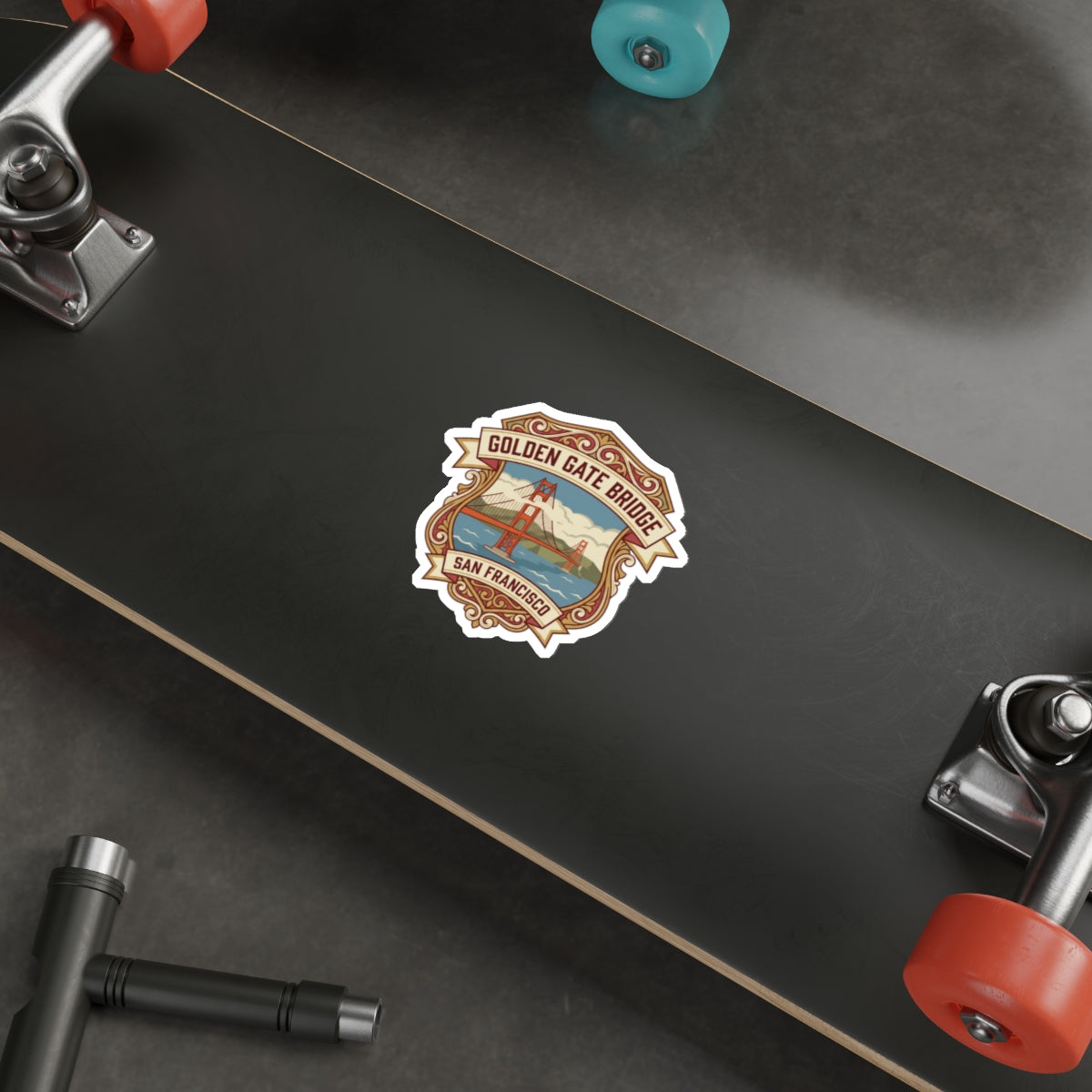 Golden Gate Bridge Sticker — San Francisco