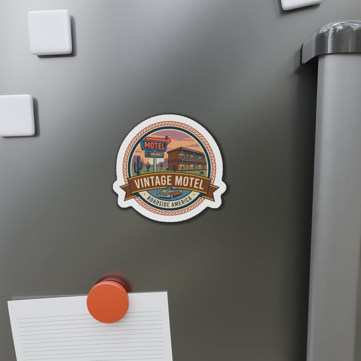 Vintage Motel Magnet — Roadside America