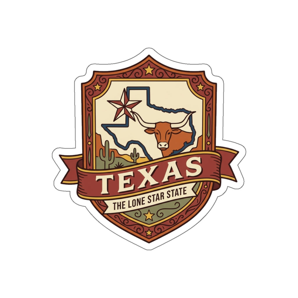 Texas Sticker — The Lone Star State