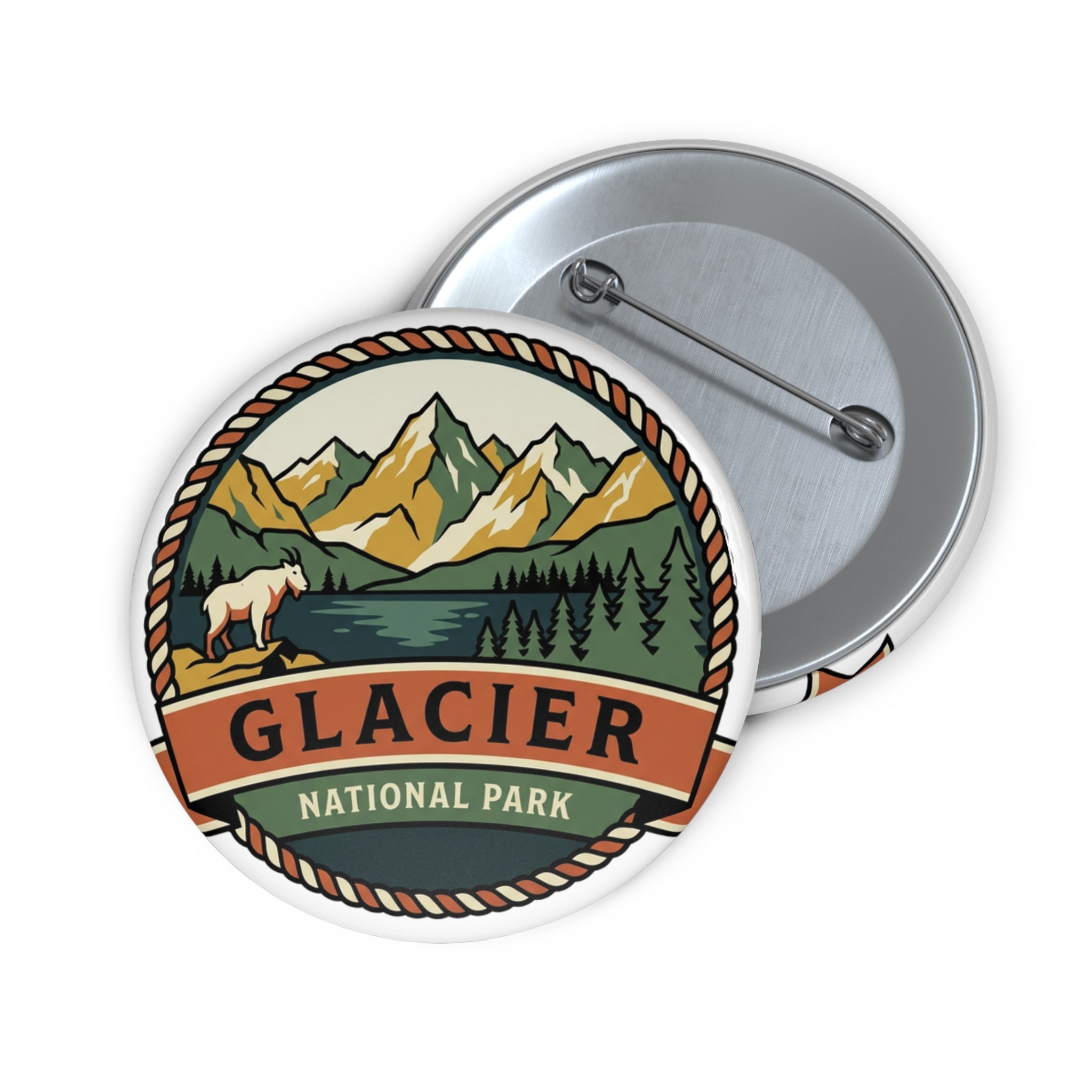 Glacier Pin — National Park