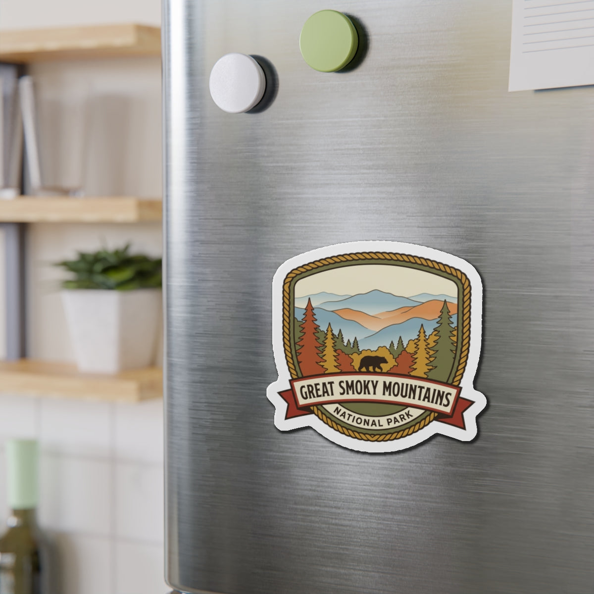 Great Smoky Mountains Magnet — National Park