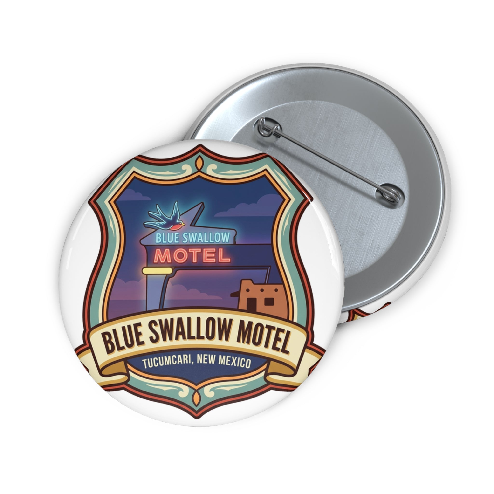 Blue Swallow Motel Pin — Tucumcari, New Mexico