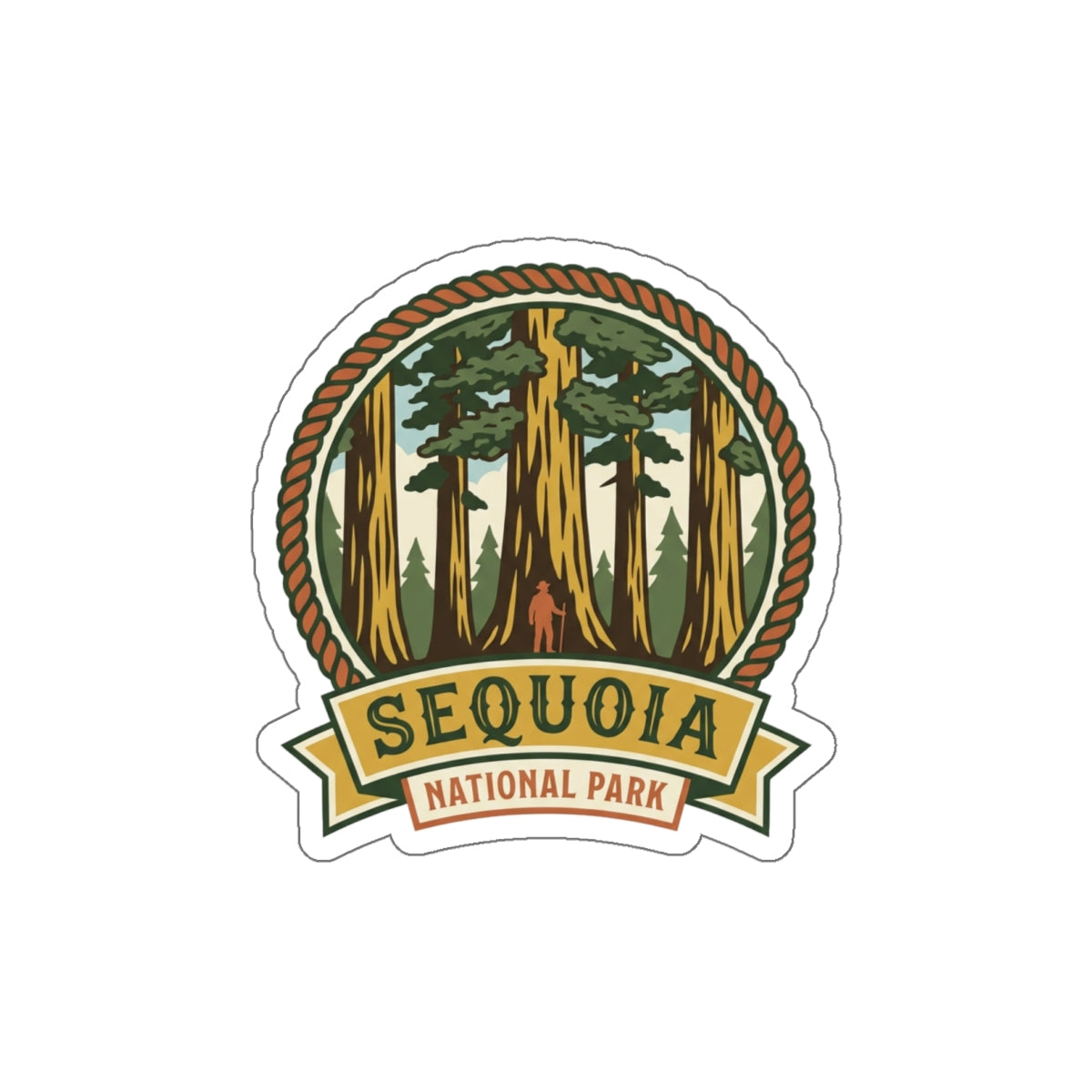 Sequoia Sticker — National Park