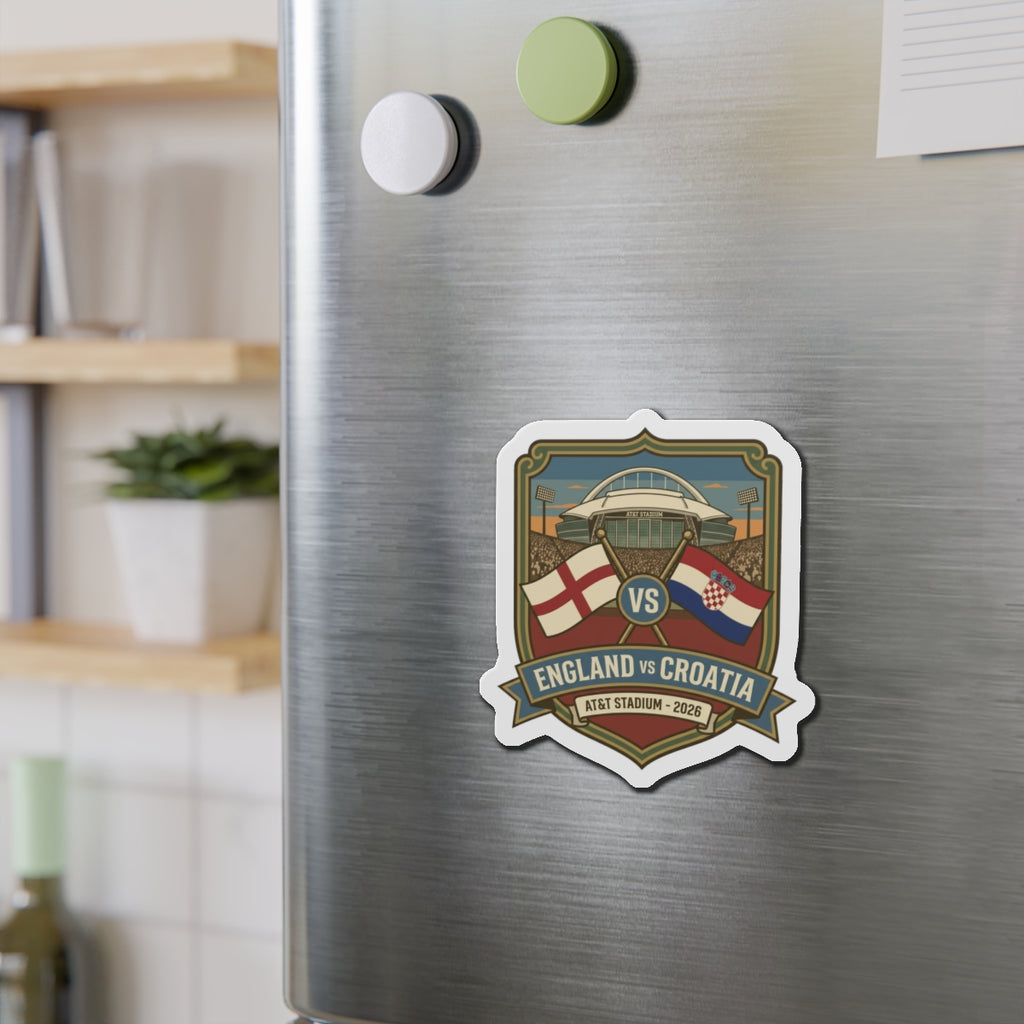England vs Croatia Magnet — World Cup 2026