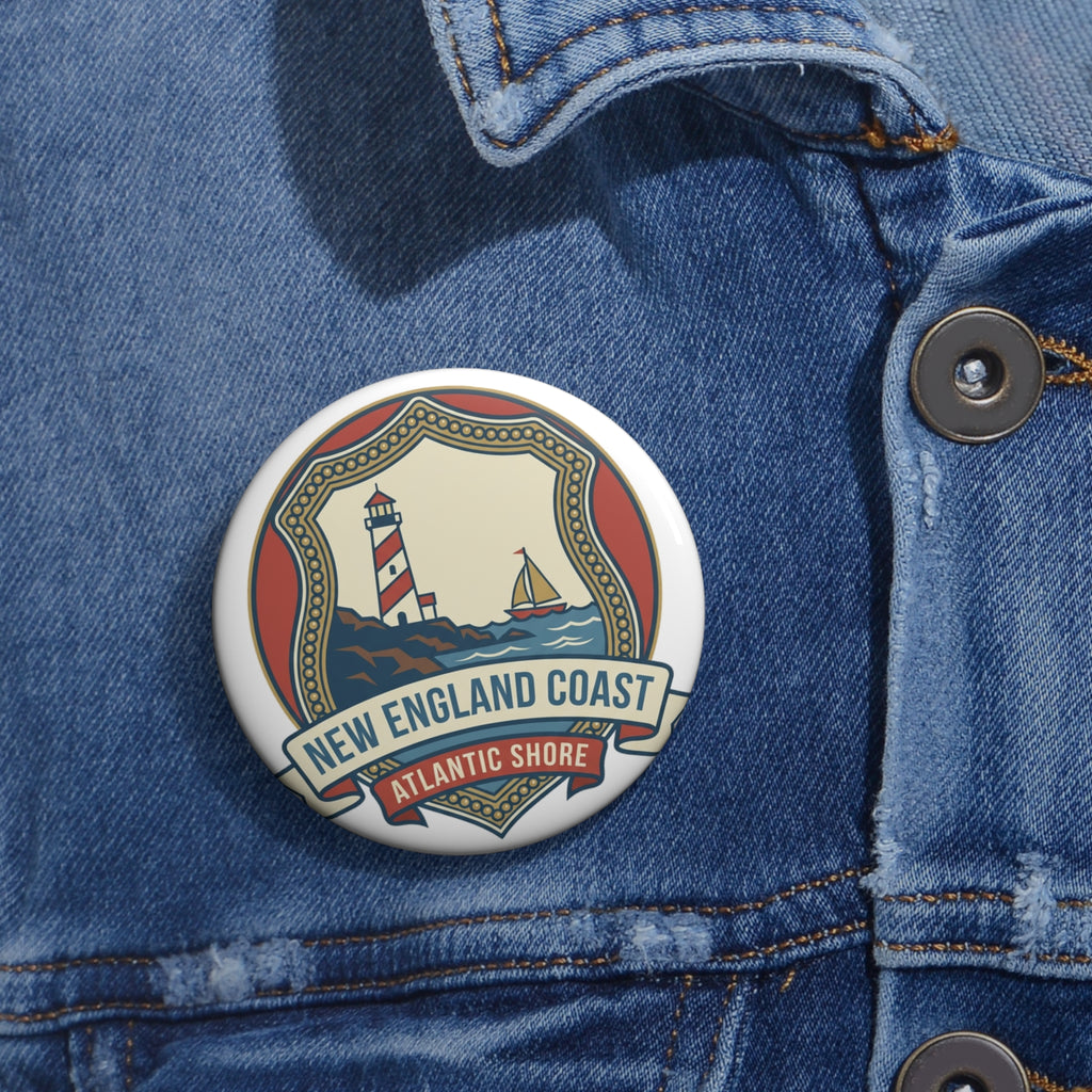 New England Coast Pin — Atlantic Shore