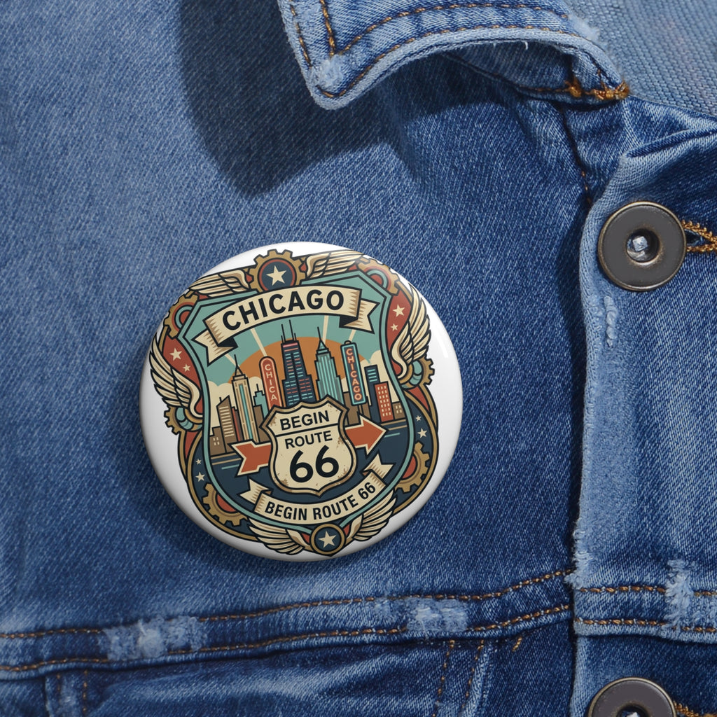 Chicago Pin — Begin Route 66