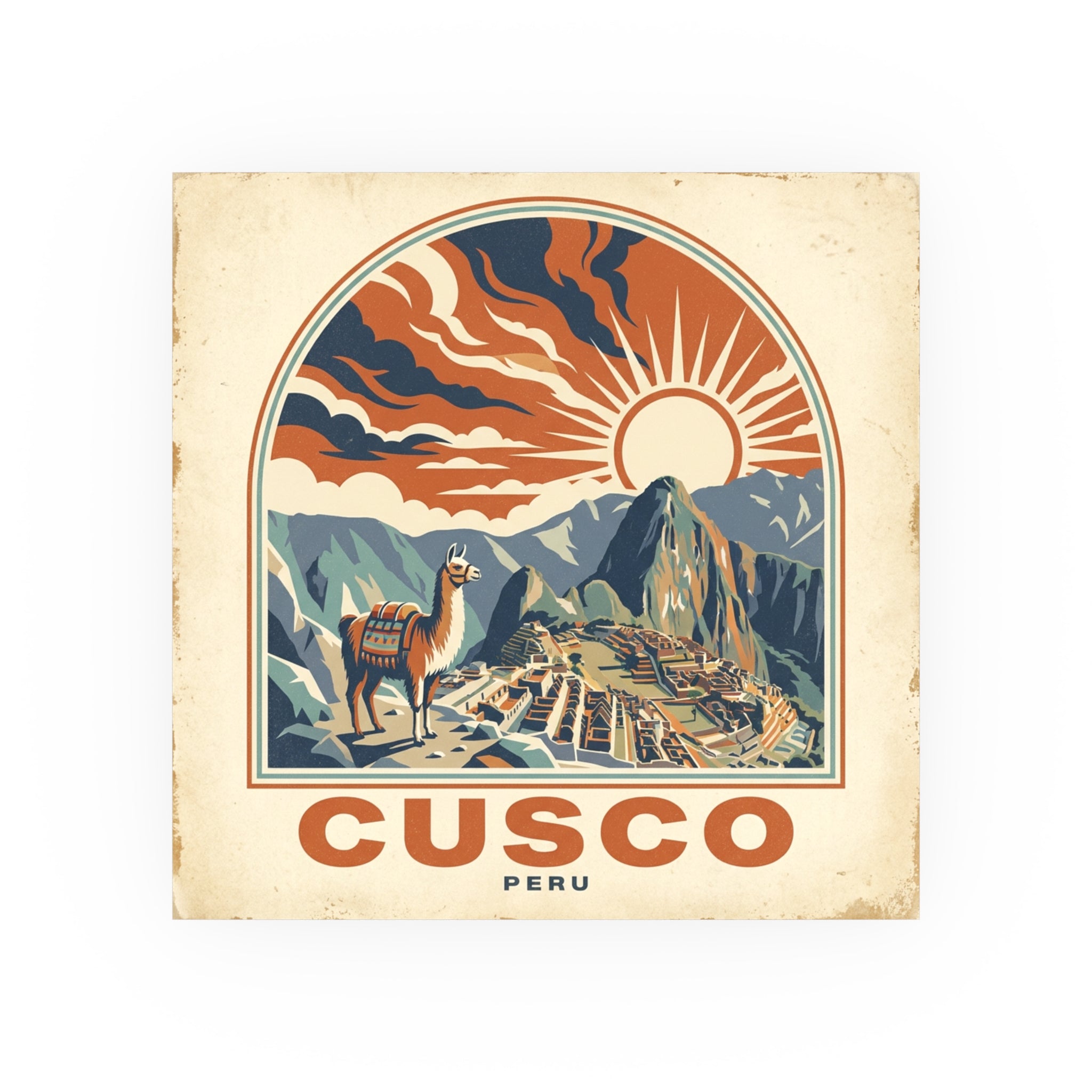Cusco Poster — Peru