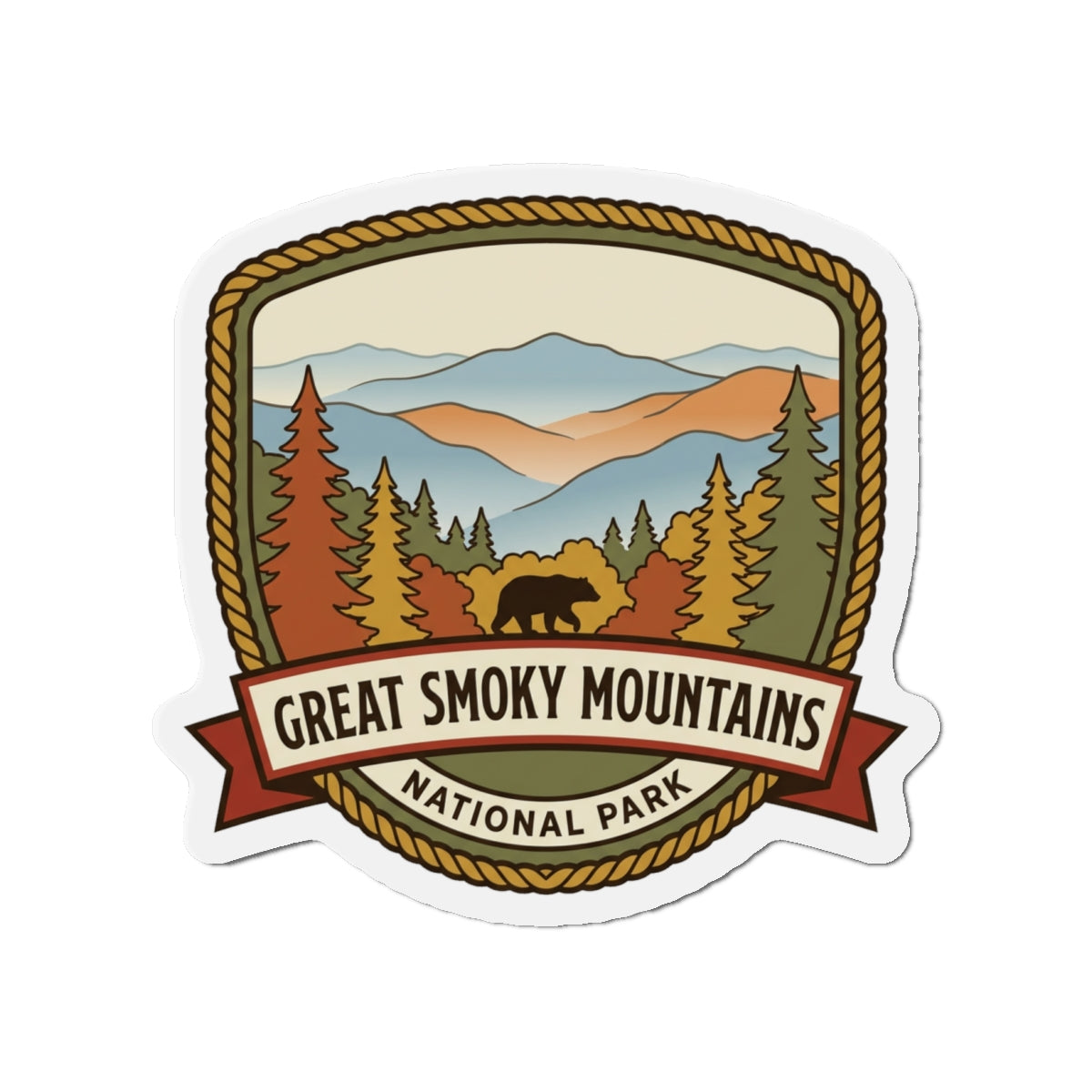 Great Smoky Mountains Magnet — National Park
