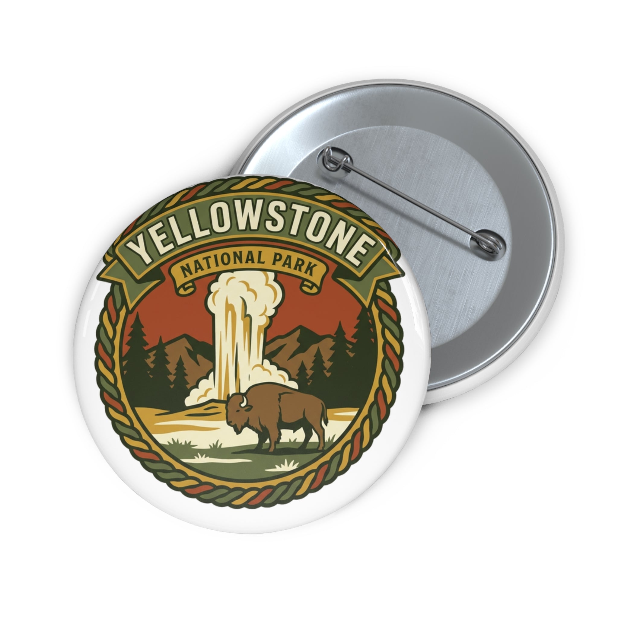 Yellowstone Pin — National Park