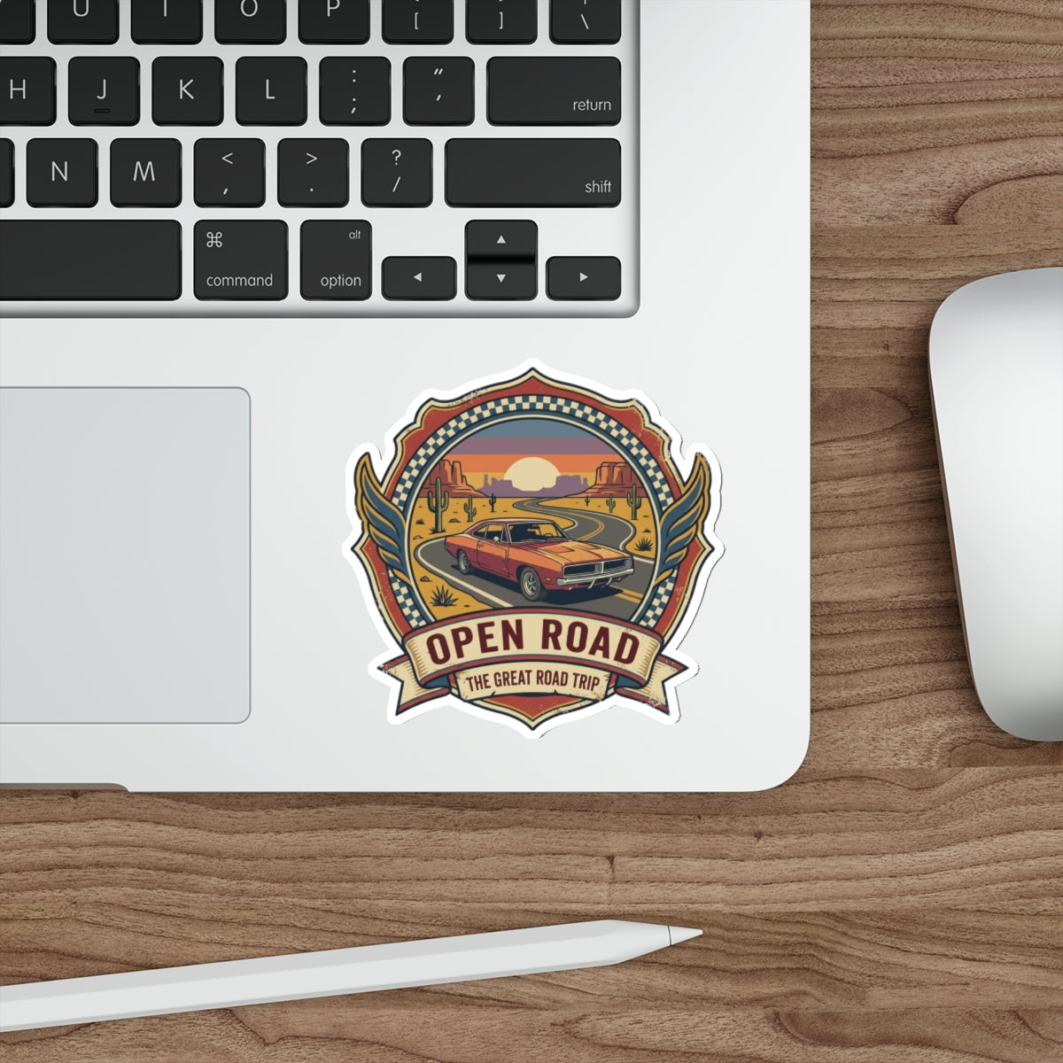 Open Road Sticker — The Great Road Trip