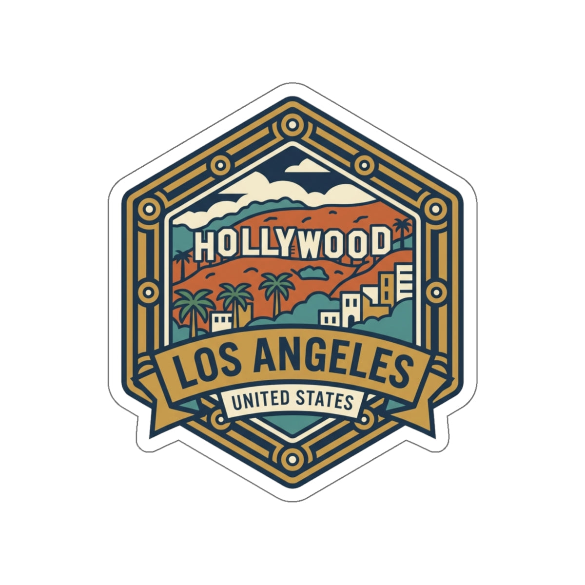 Los Angeles Sticker — United States