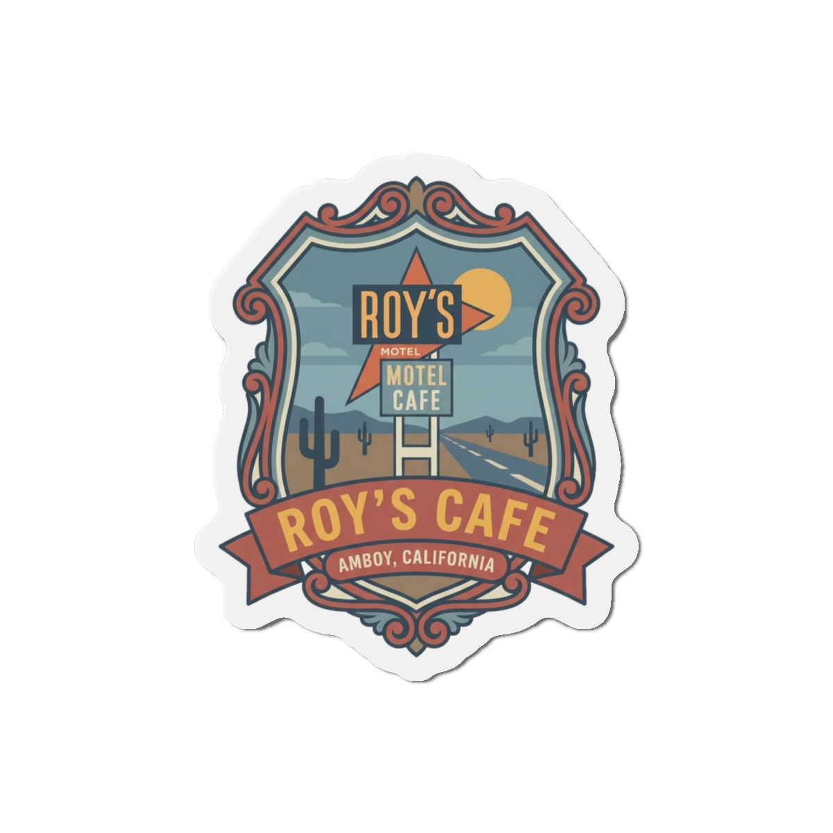 Roy's Cafe Magnet — Amboy, California