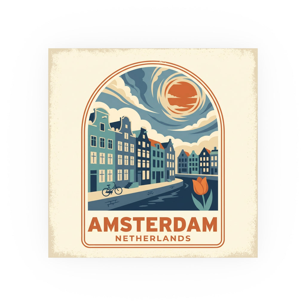 Amsterdam Poster — Netherlands