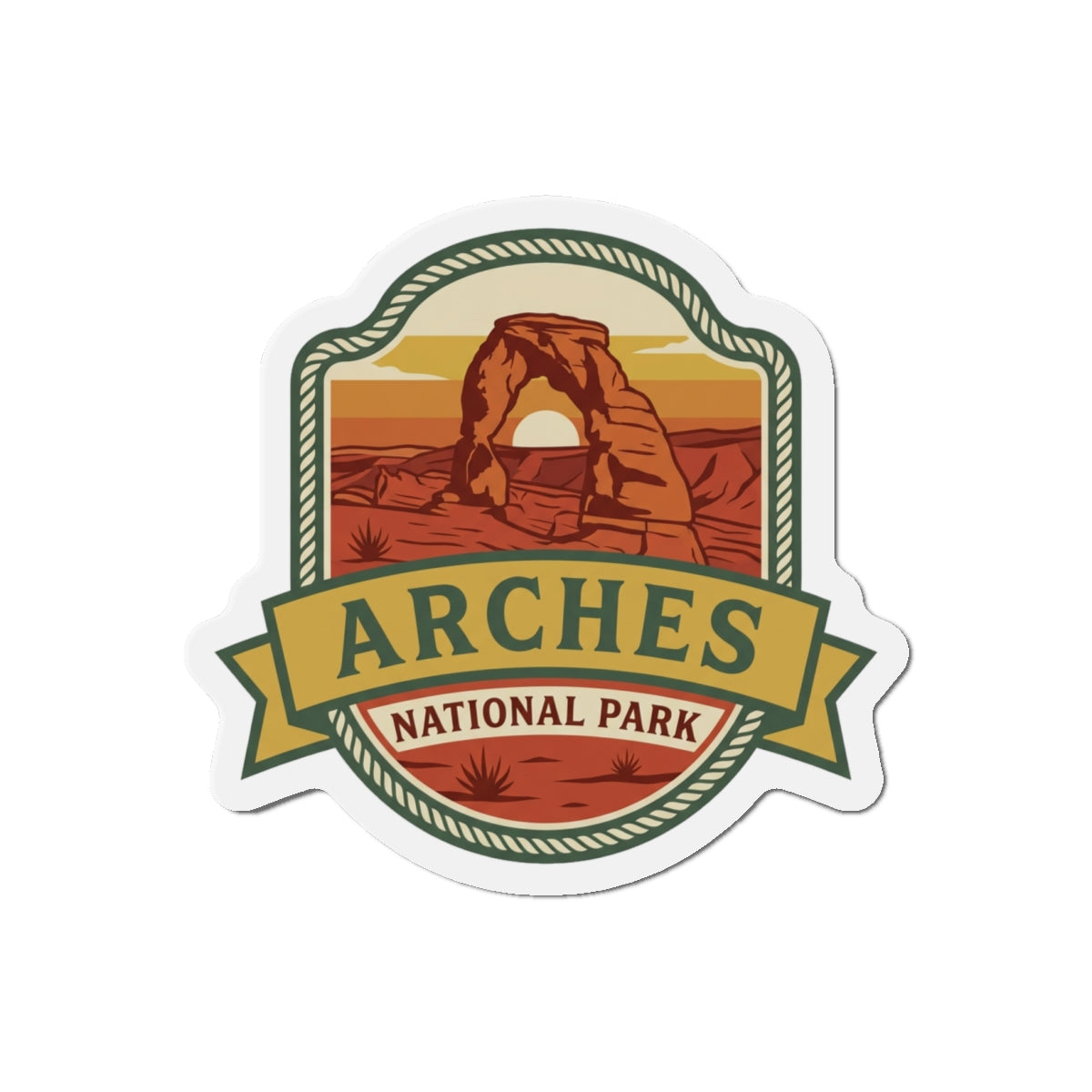 Arches Magnet — National Park