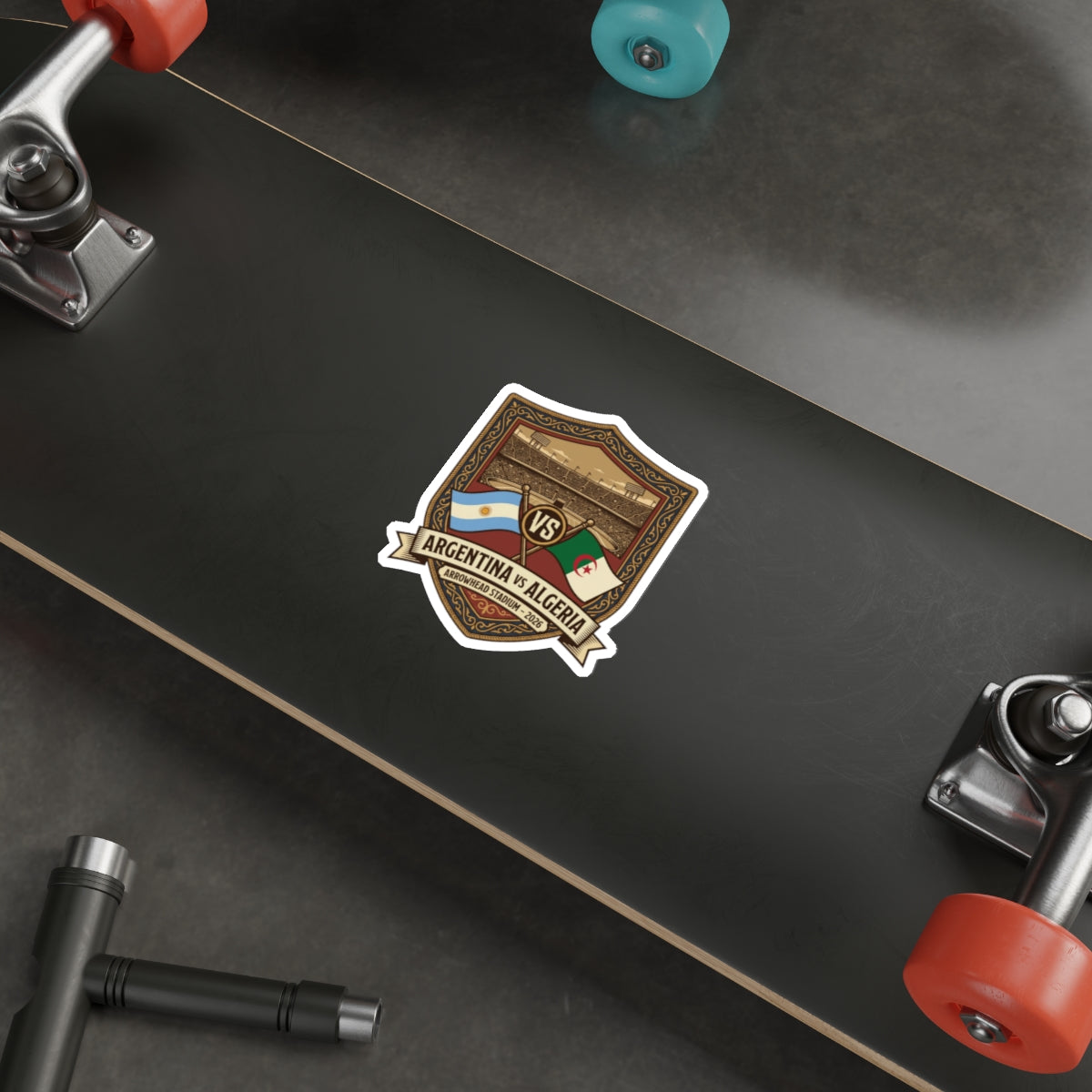 Argentina vs Algeria Sticker — World Cup 2026